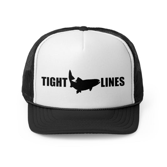 Tight Lines Trucker Hat | Classic Trout Anglers Cap