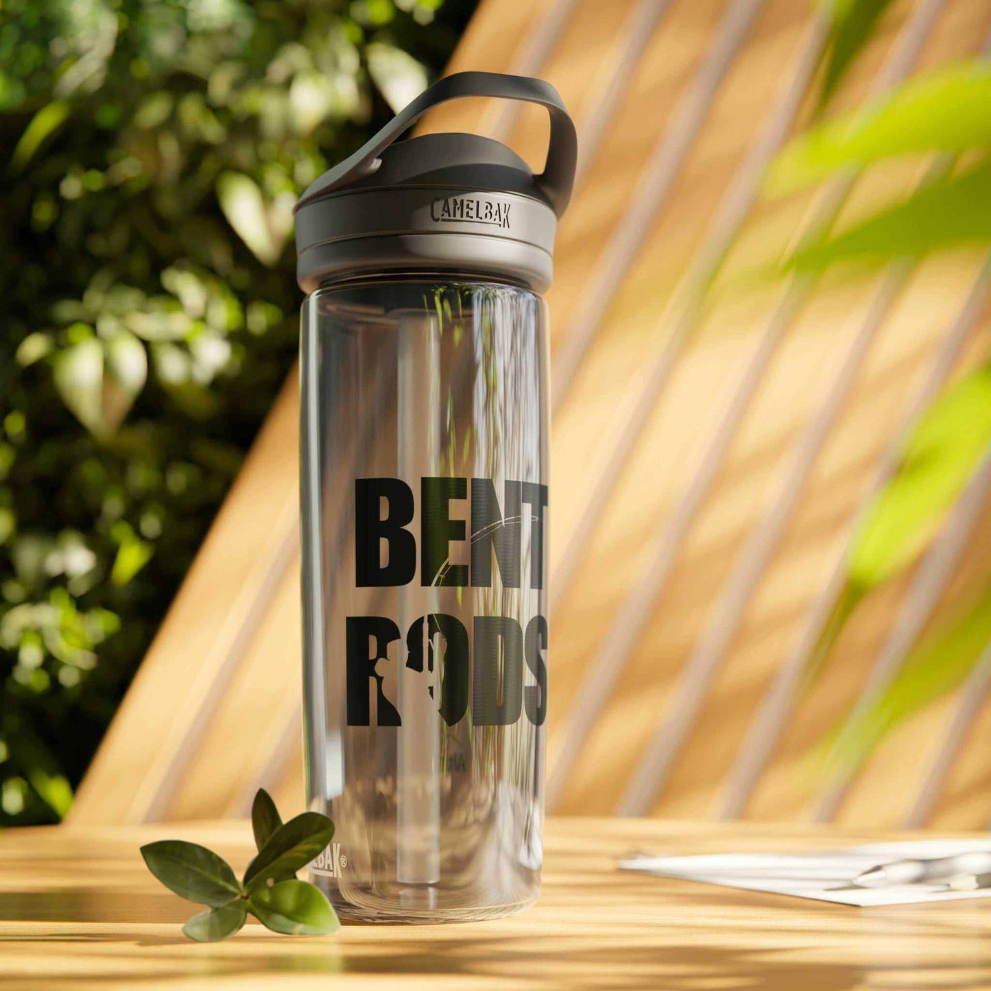 Bent Rods Fishing Water Bottle