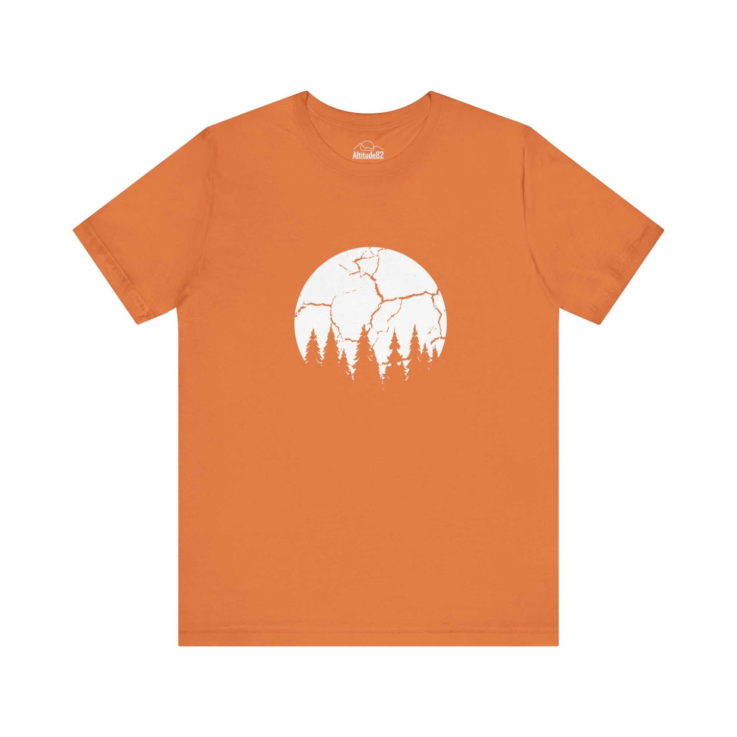 Mountain Nature Moon and Pine Tee