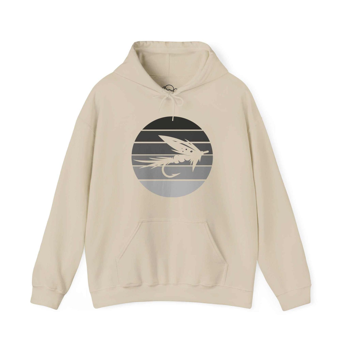 Retro Fly Fishing Hoodie