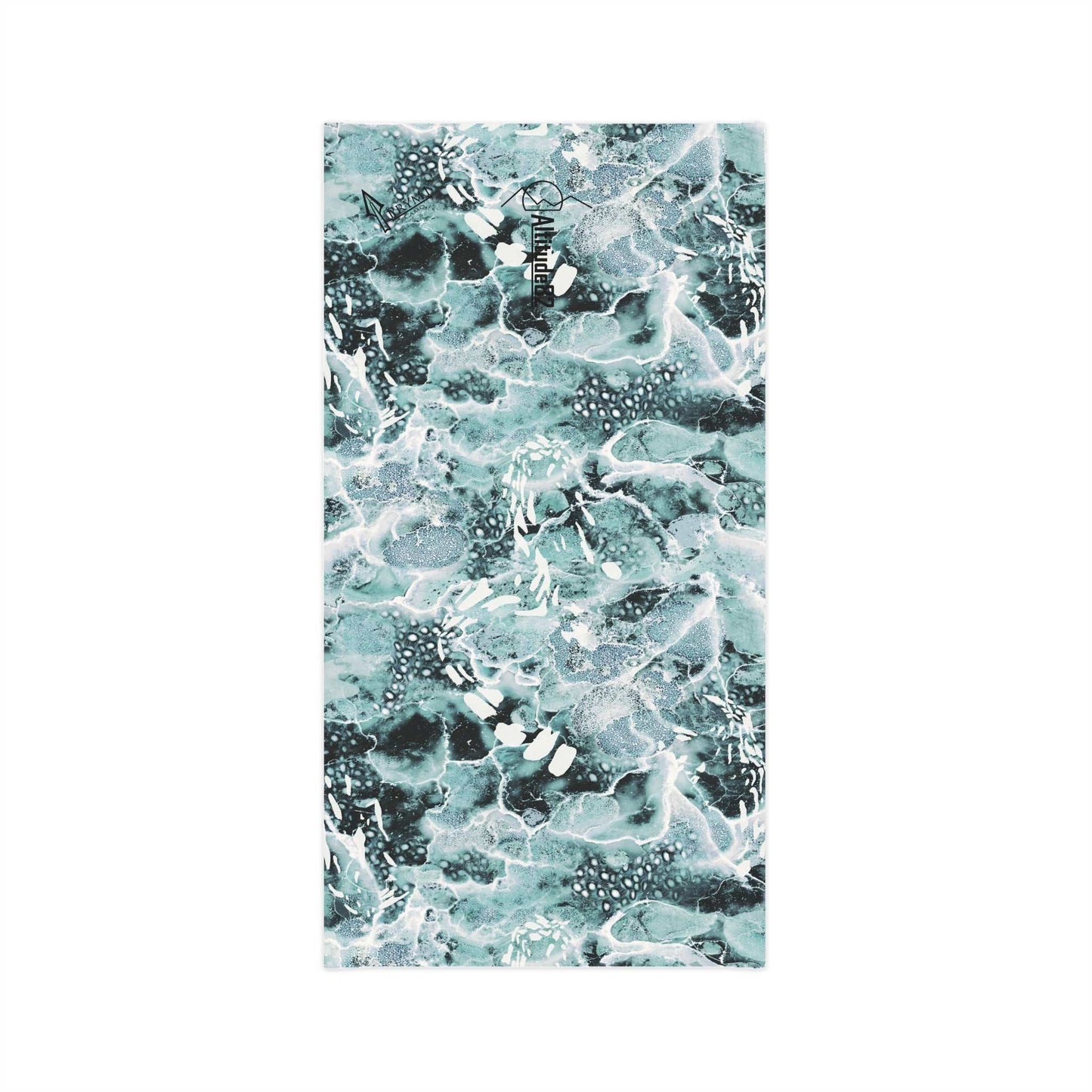 PRYM1 Stream-Sea Foam Camo Neck Gaiter