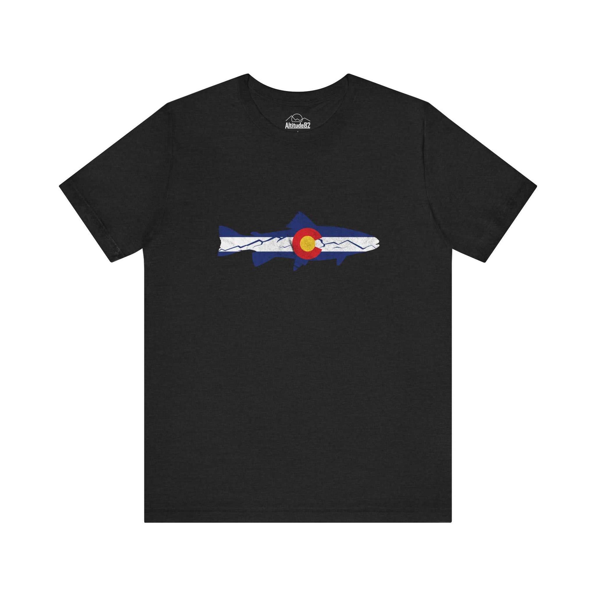 Colorado Flag Fishing Tee