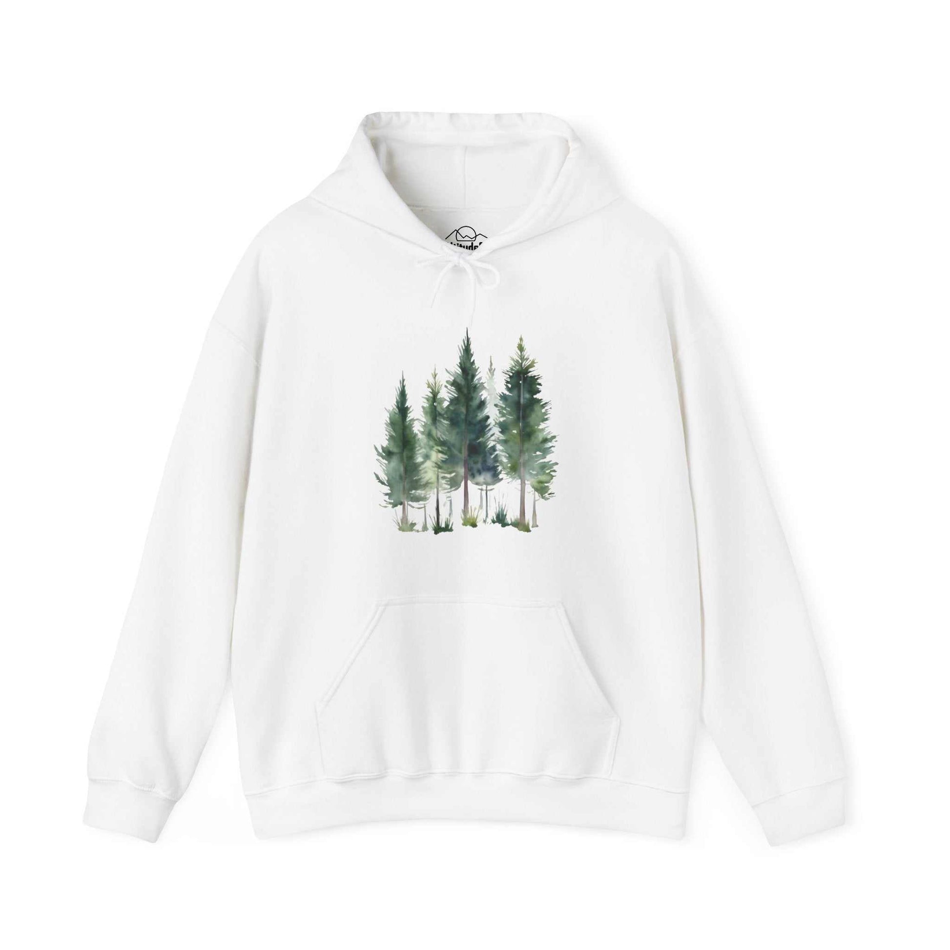 Pine Tree Hooded Sweatshirt