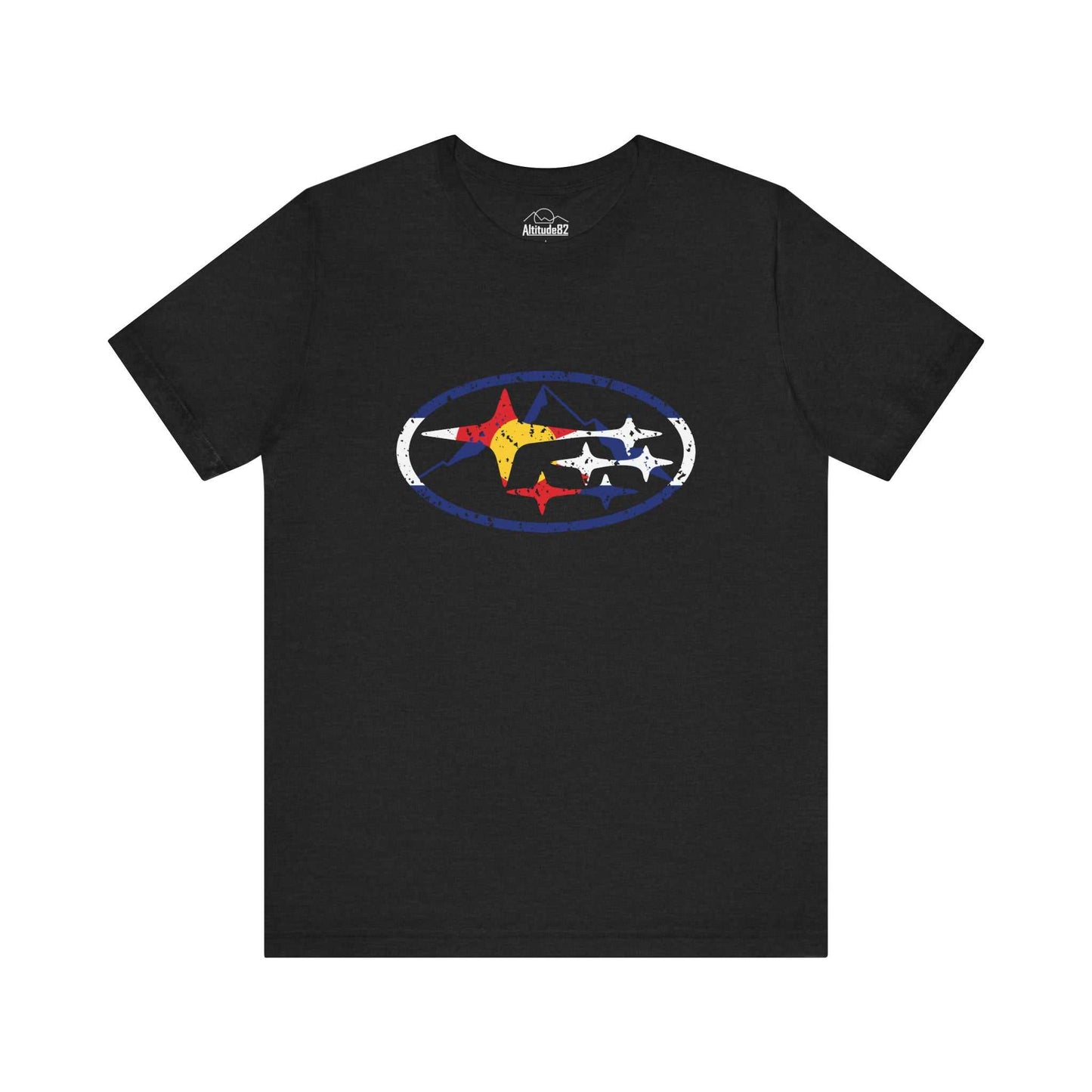 Colorado Flag Subaru Tee