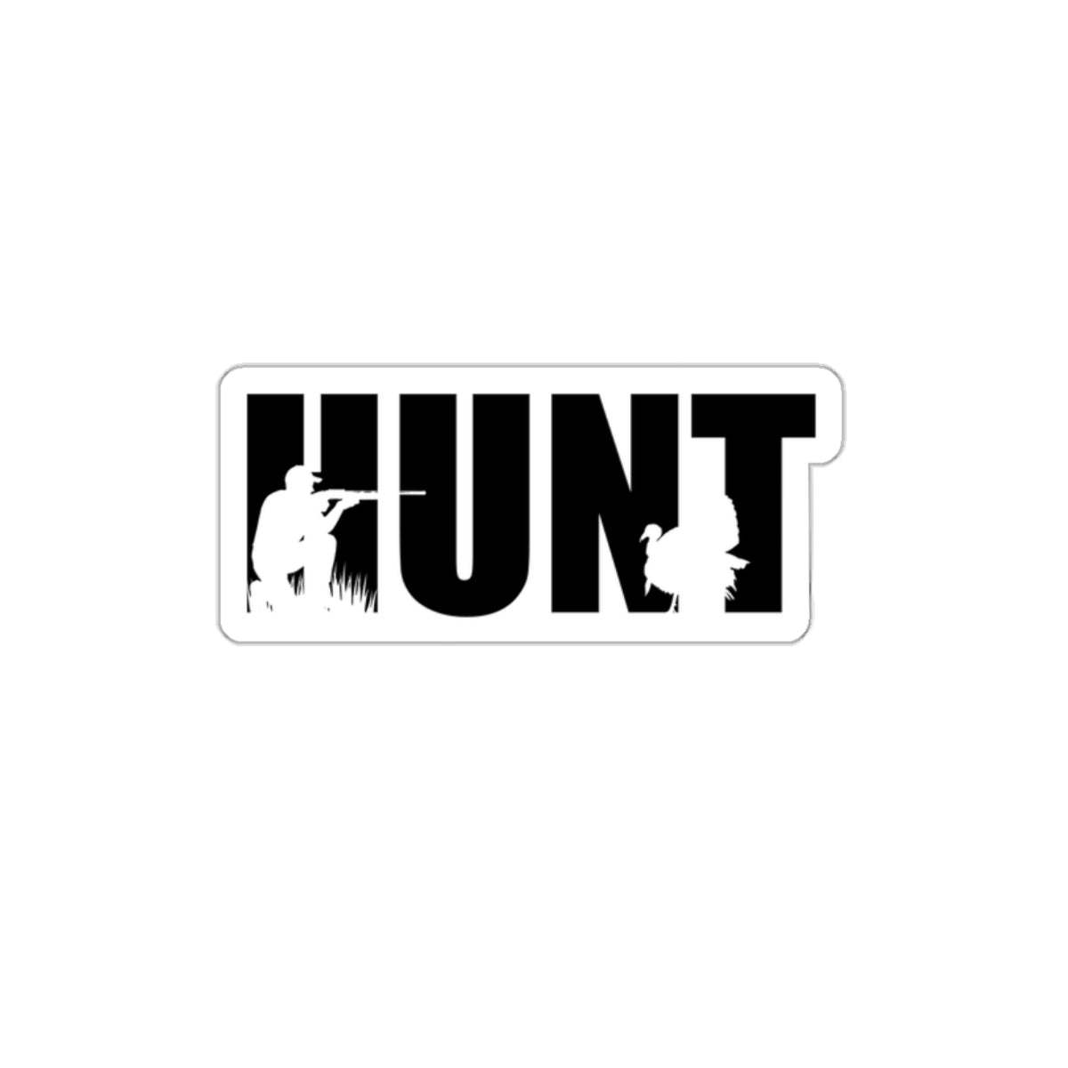 Turkey Hunt Die-Cut Sticker Altitude82