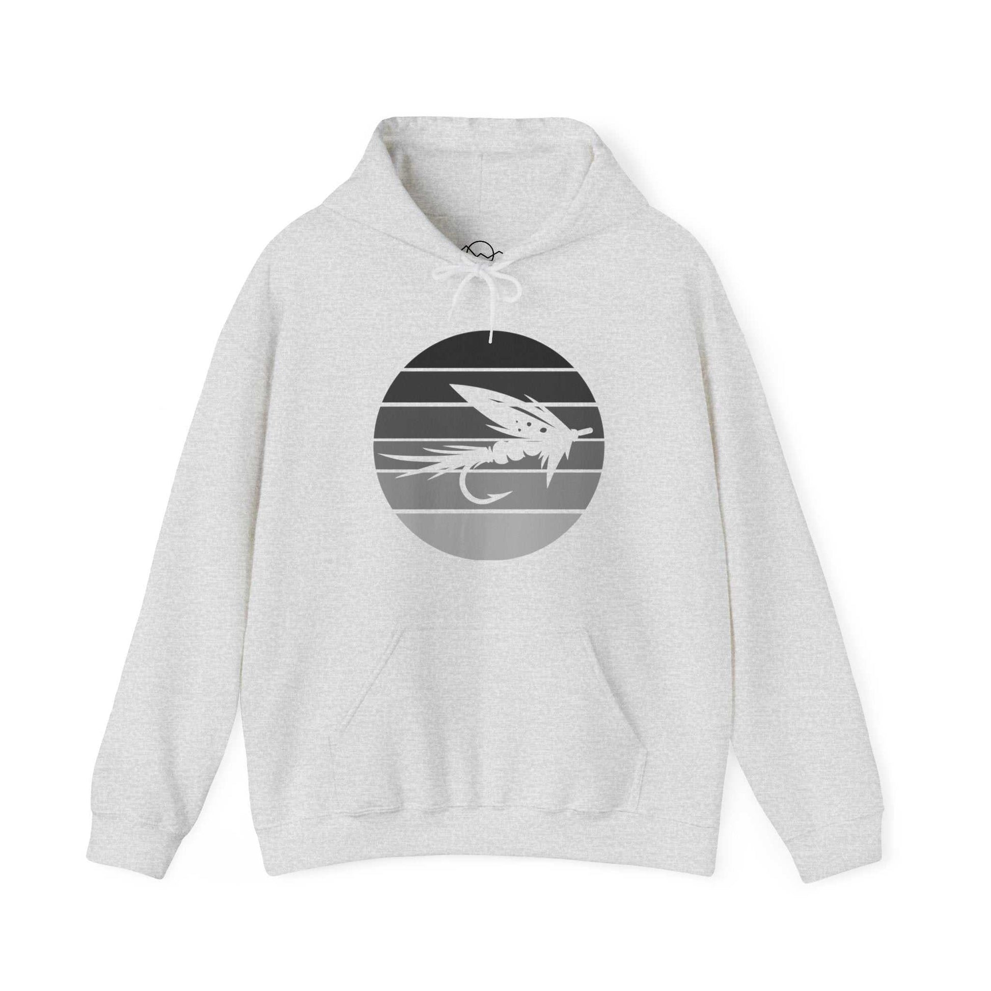 Retro Fly Fishing Hoodie