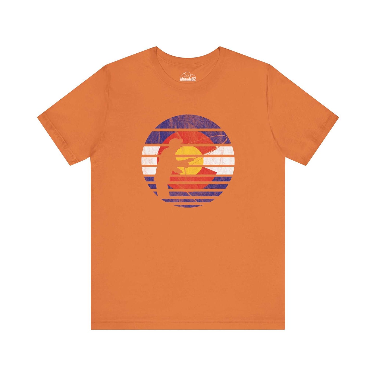 Colorado Flag Fishing Tee