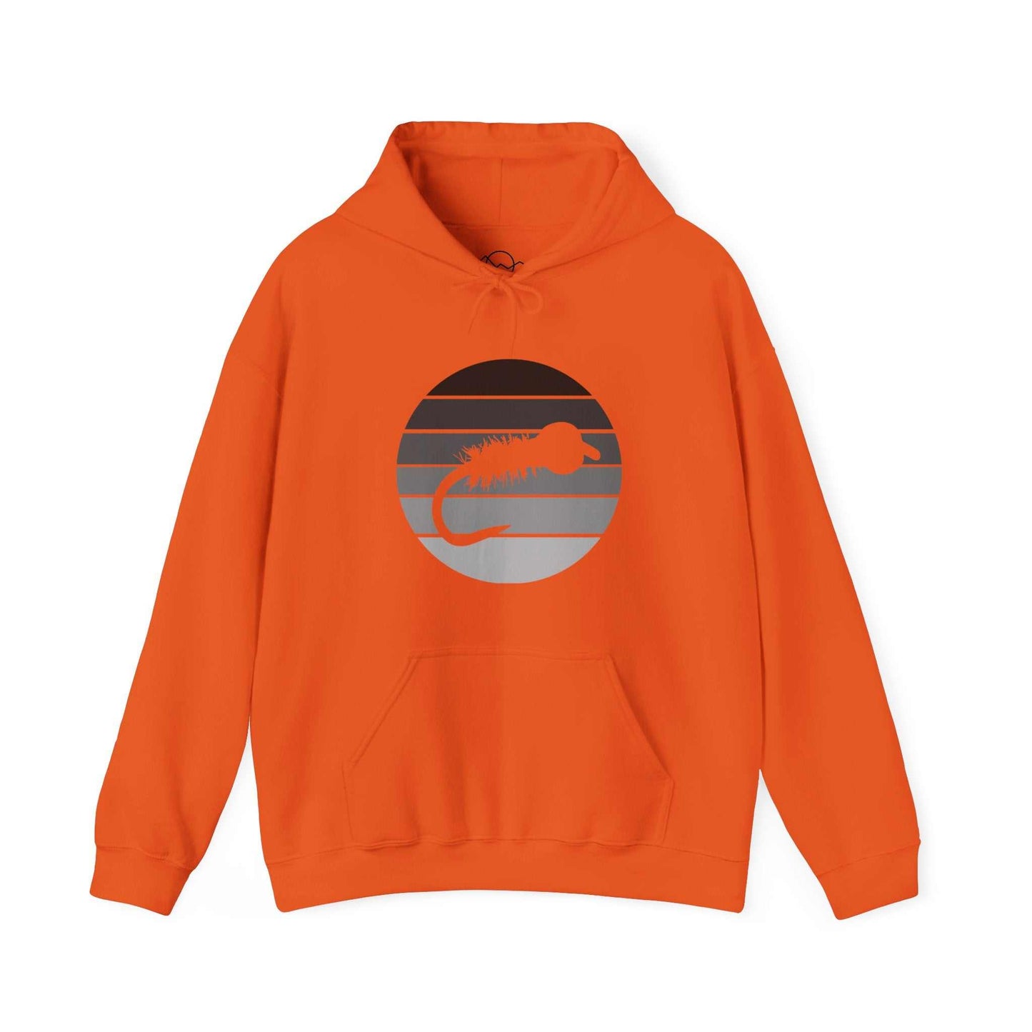 Retro Fly Fishing Hoodie