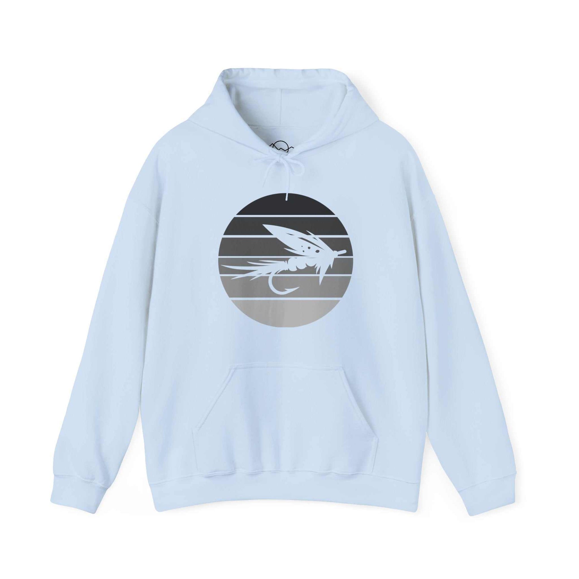 Retro Fly Fishing Hoodie