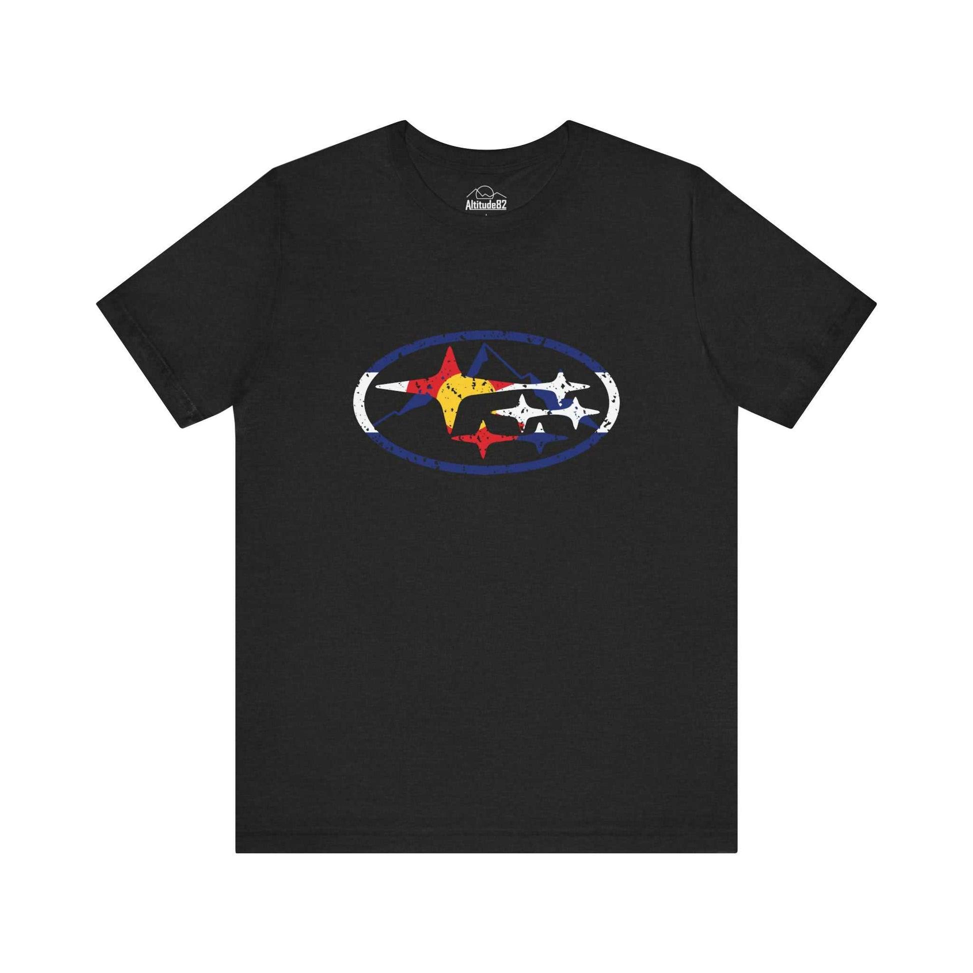 Colorado Flag Subaru Tee