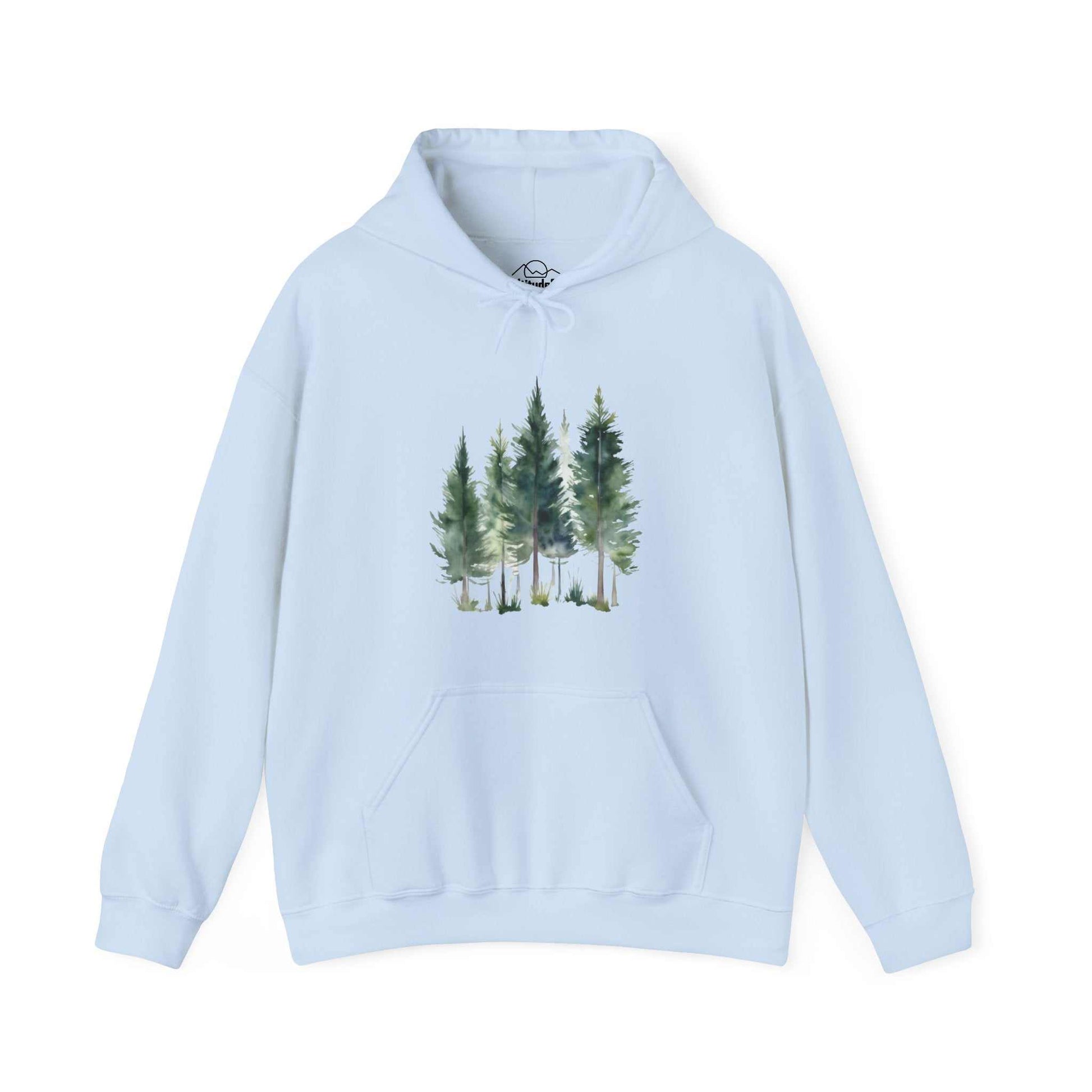 Pine Tree Hooded Sweatshirt