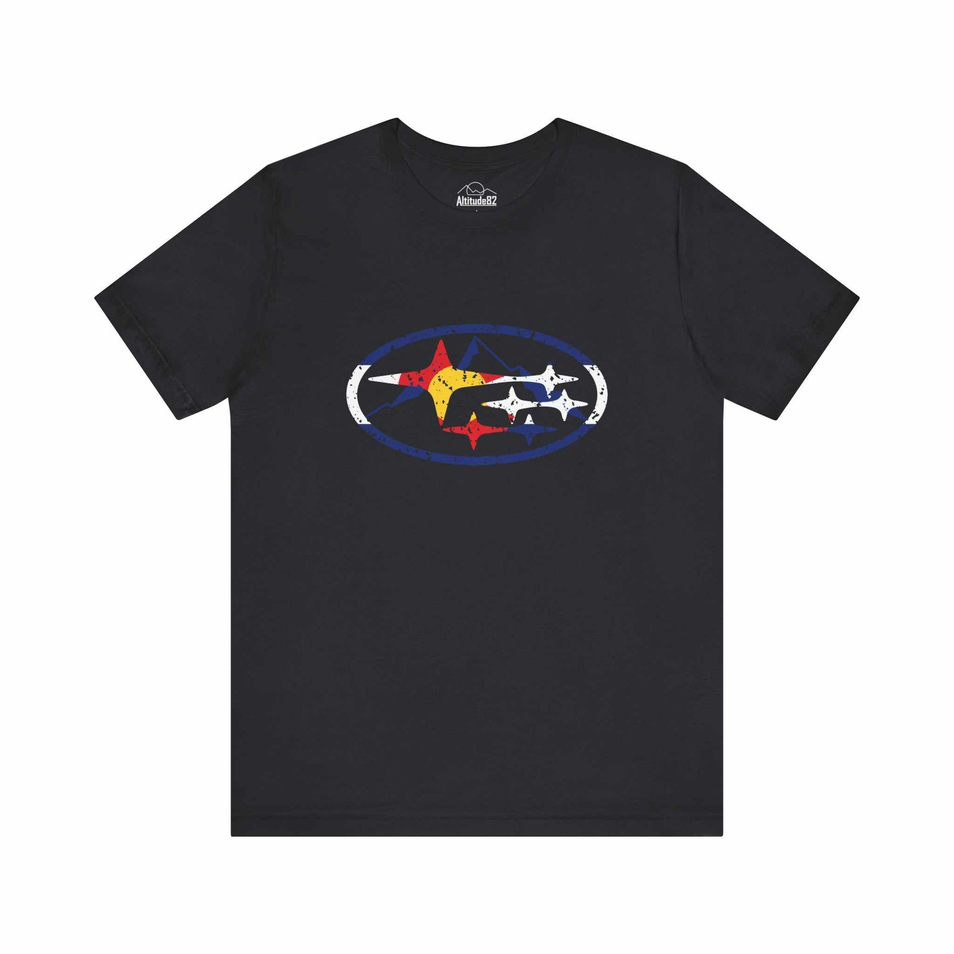 Colorado Flag Subaru Tee