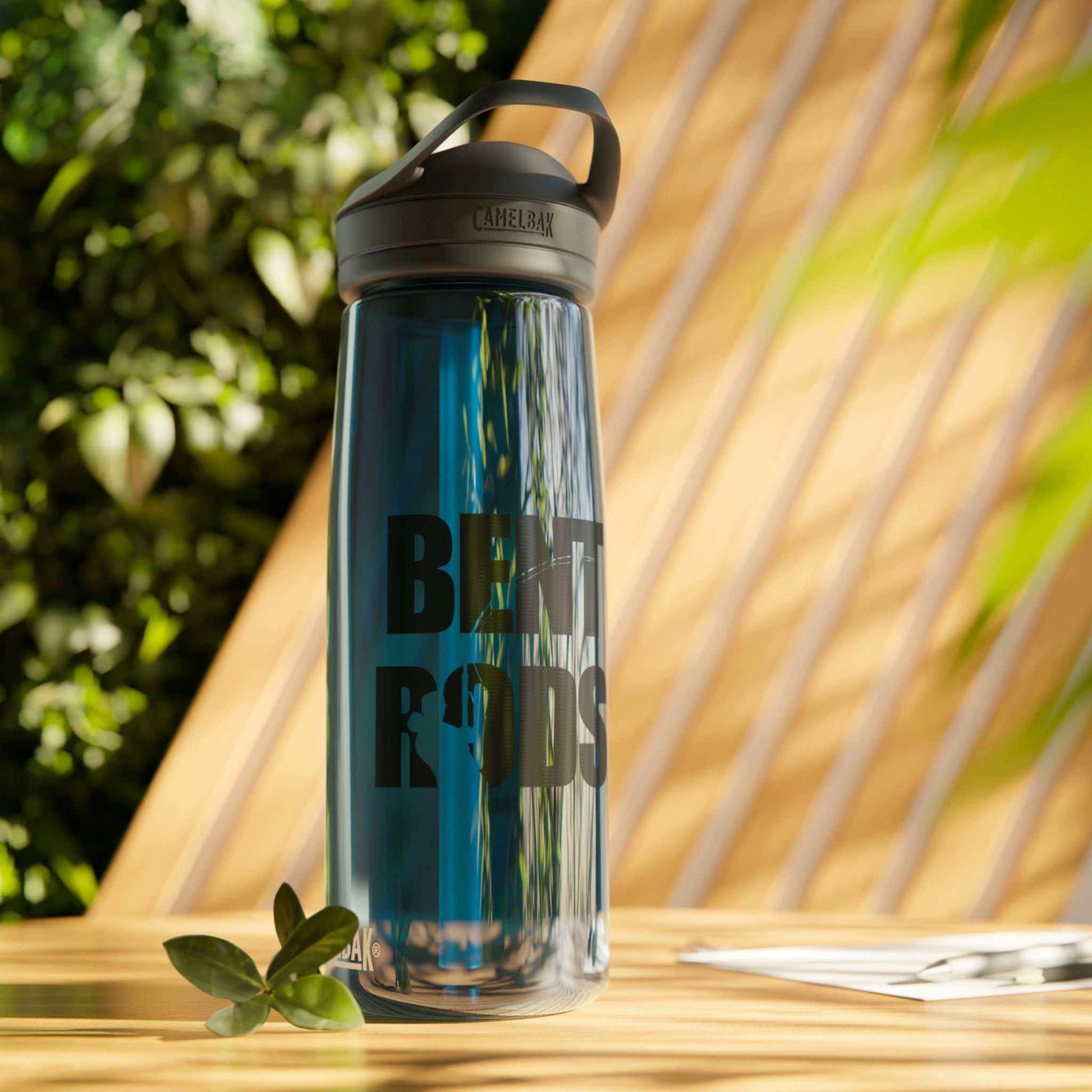 Bent Rods Fishing Water Bottle