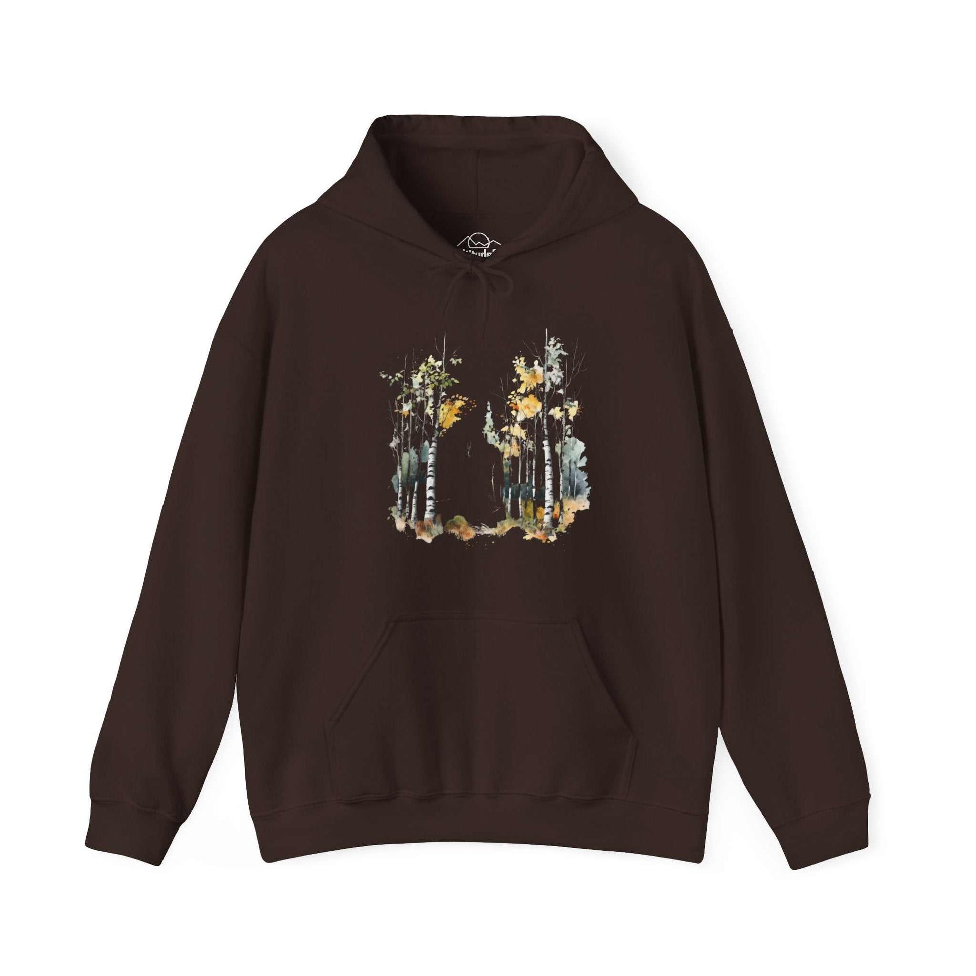 Aspen Tree Hooded Sweatshirt