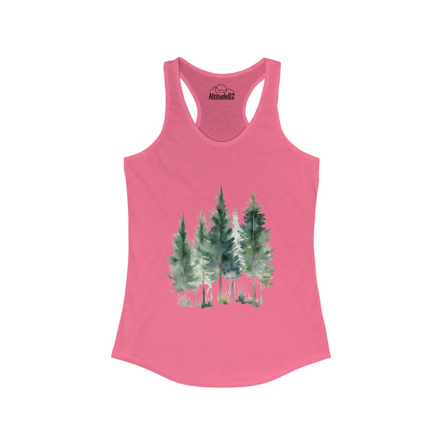 Pine Tree Racerback Tank Altitude82