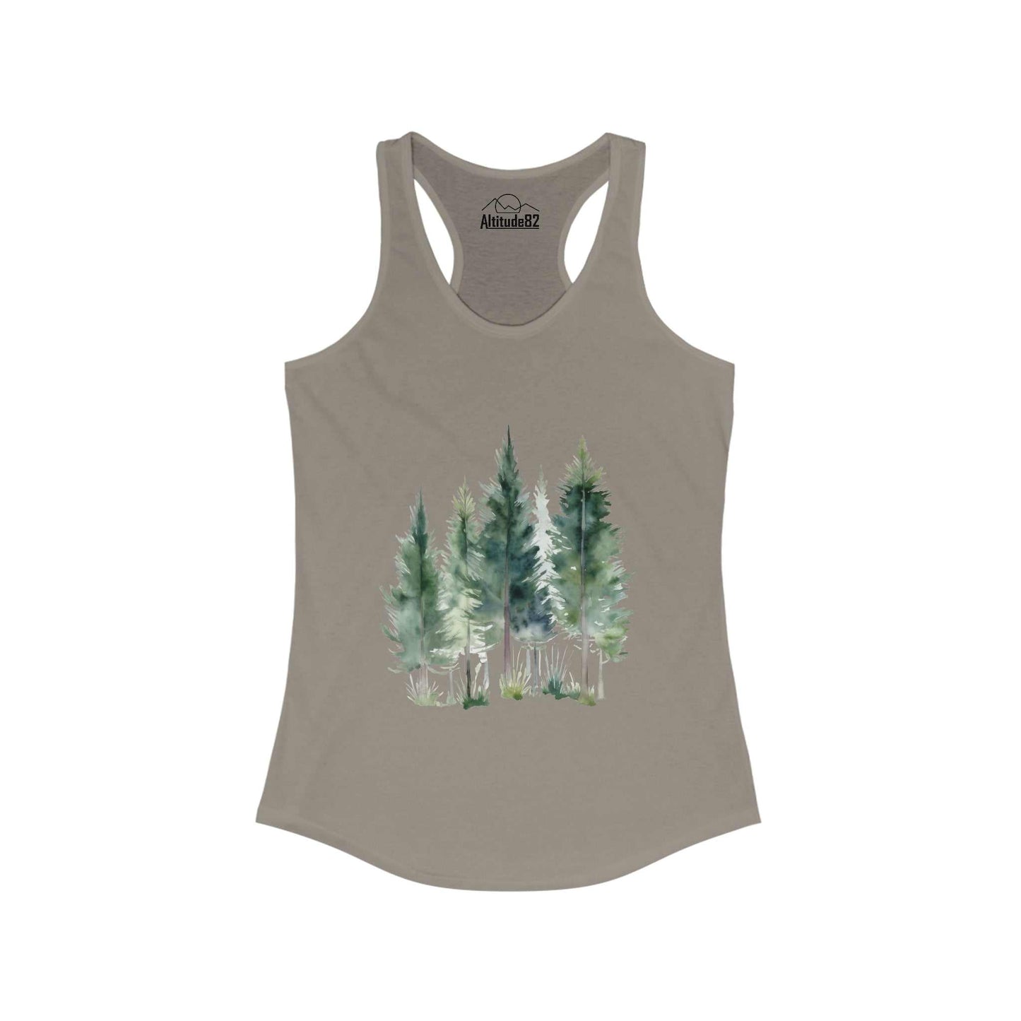 Pine Tree Racerback Tank