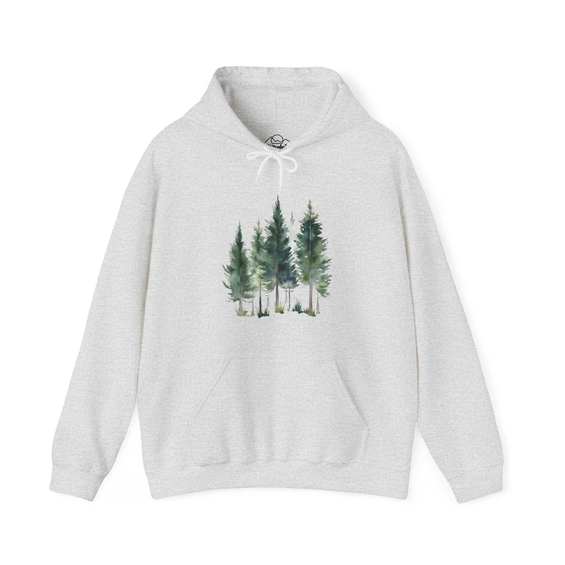 Pine Tree Hooded Sweatshirt