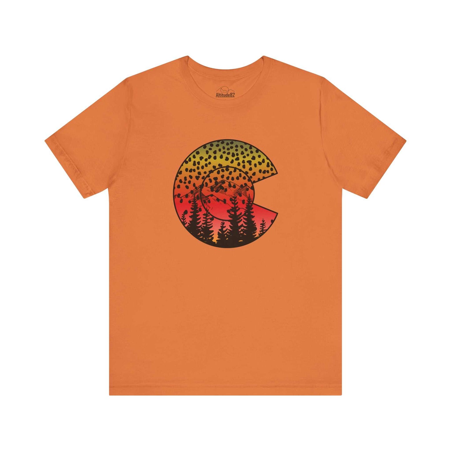 Colorado Cutthroat Trout Tee Altitude82