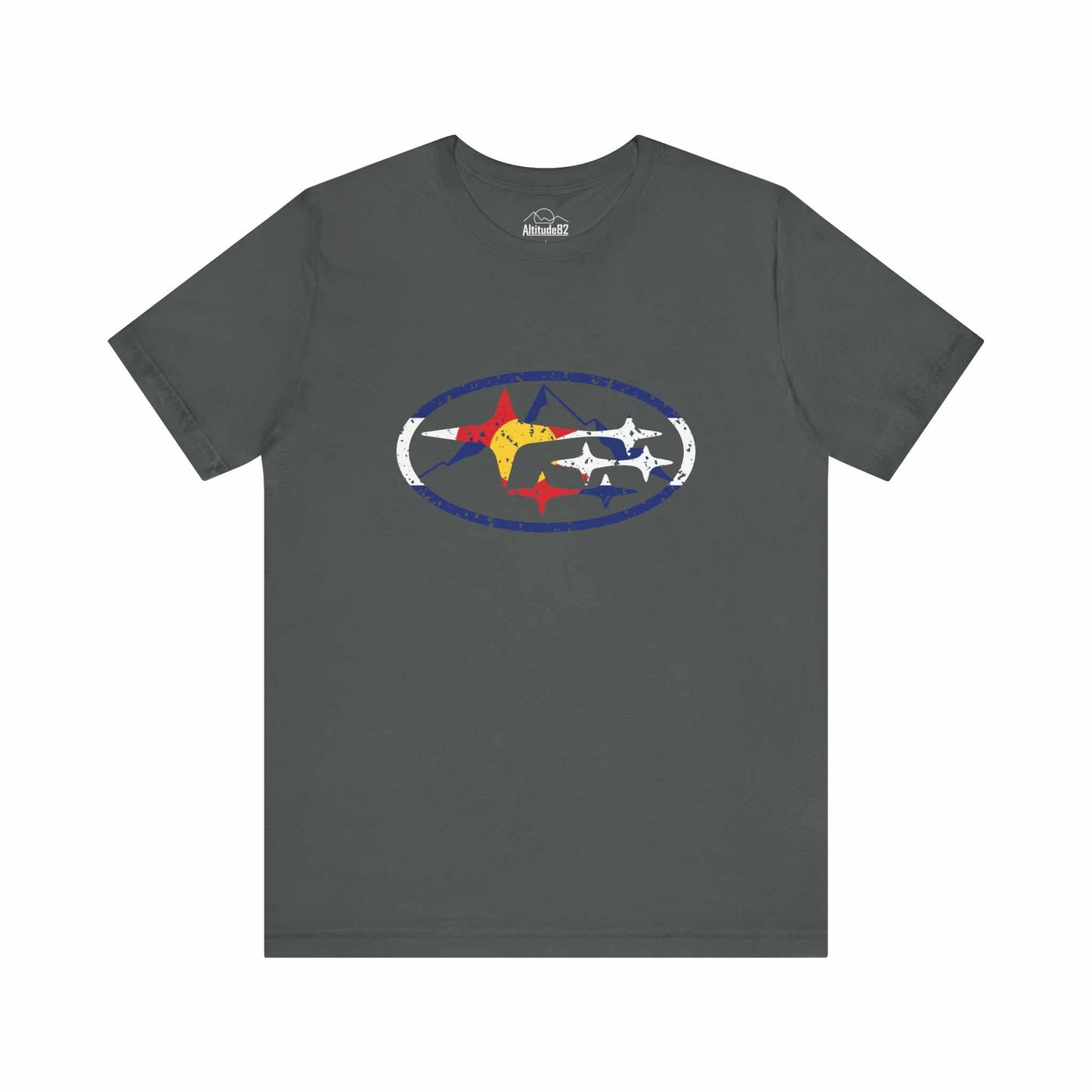 Colorado Flag Subaru Tee