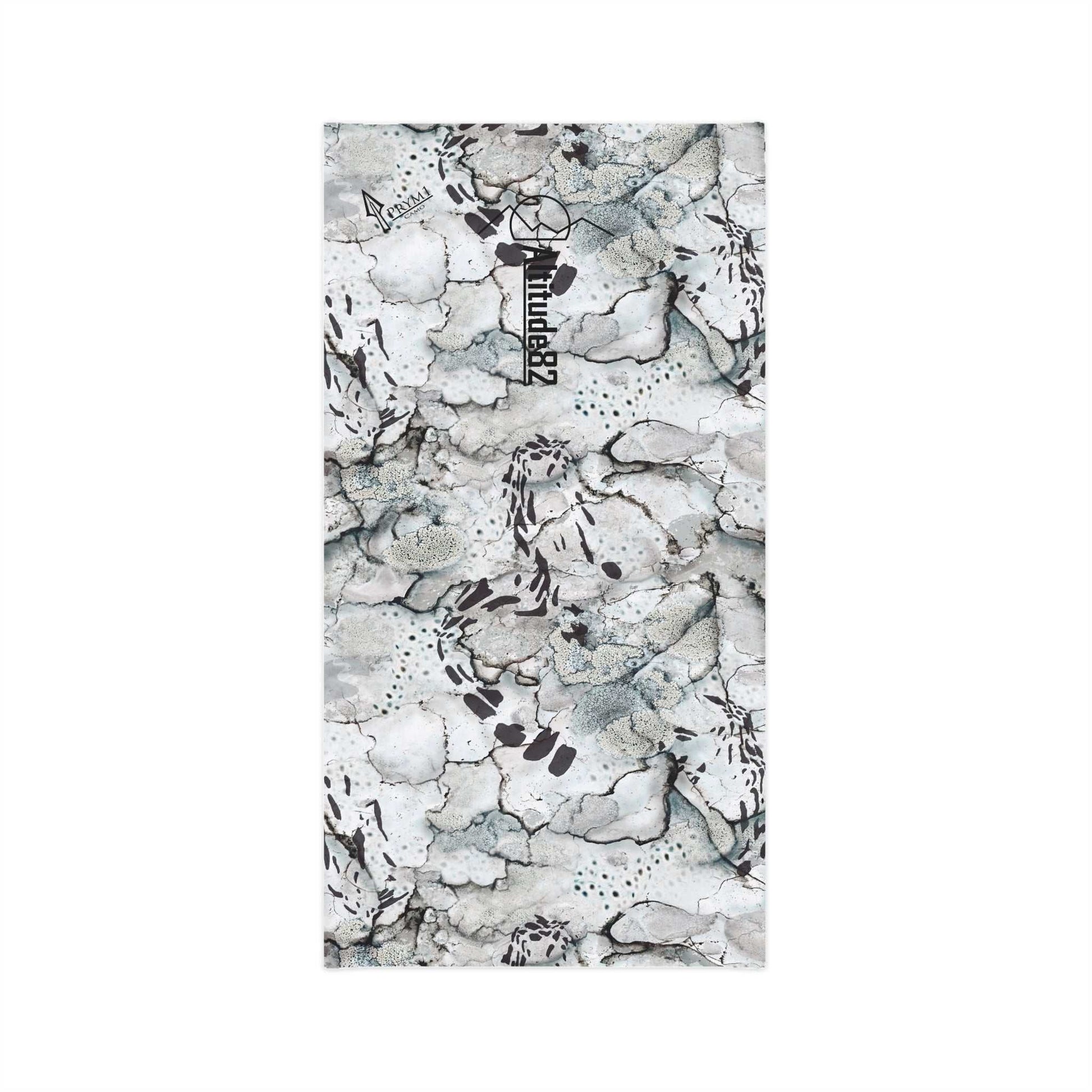 PRYM1 Stream White Camo Neck Gaiter