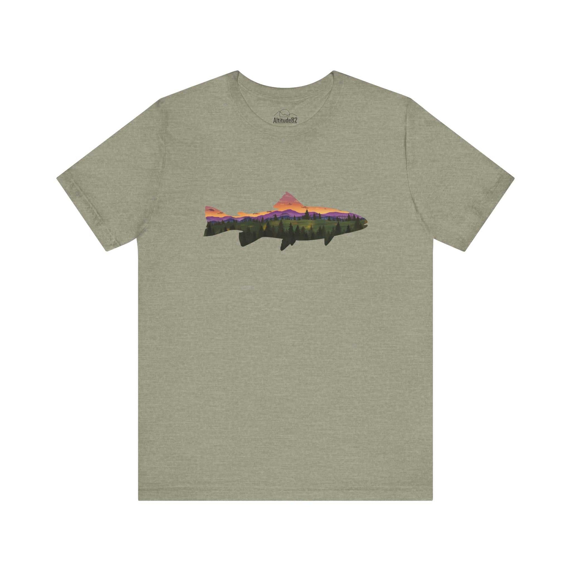 Trout Fishing Tee