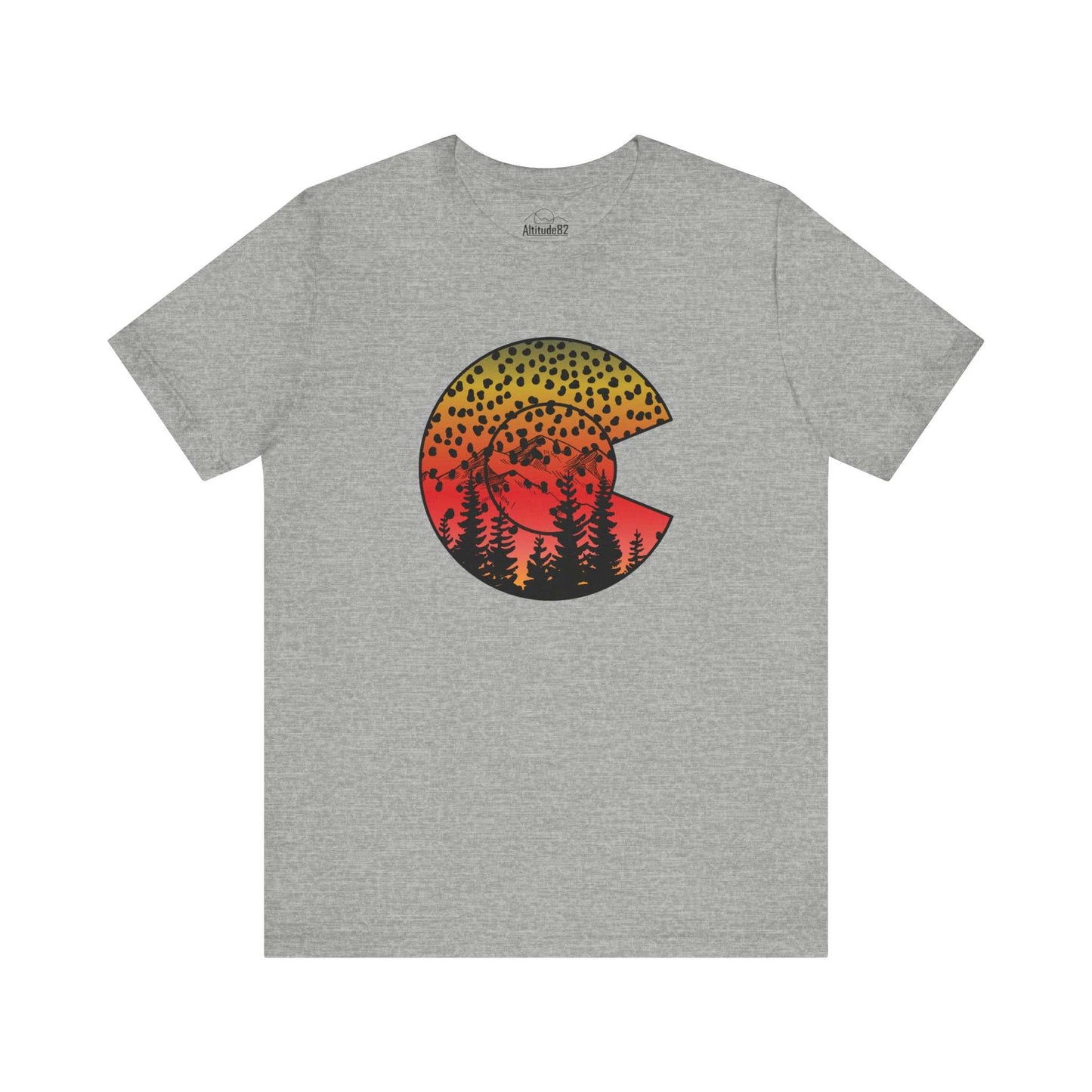 Colorado Cutthroat Trout Tee Altitude82