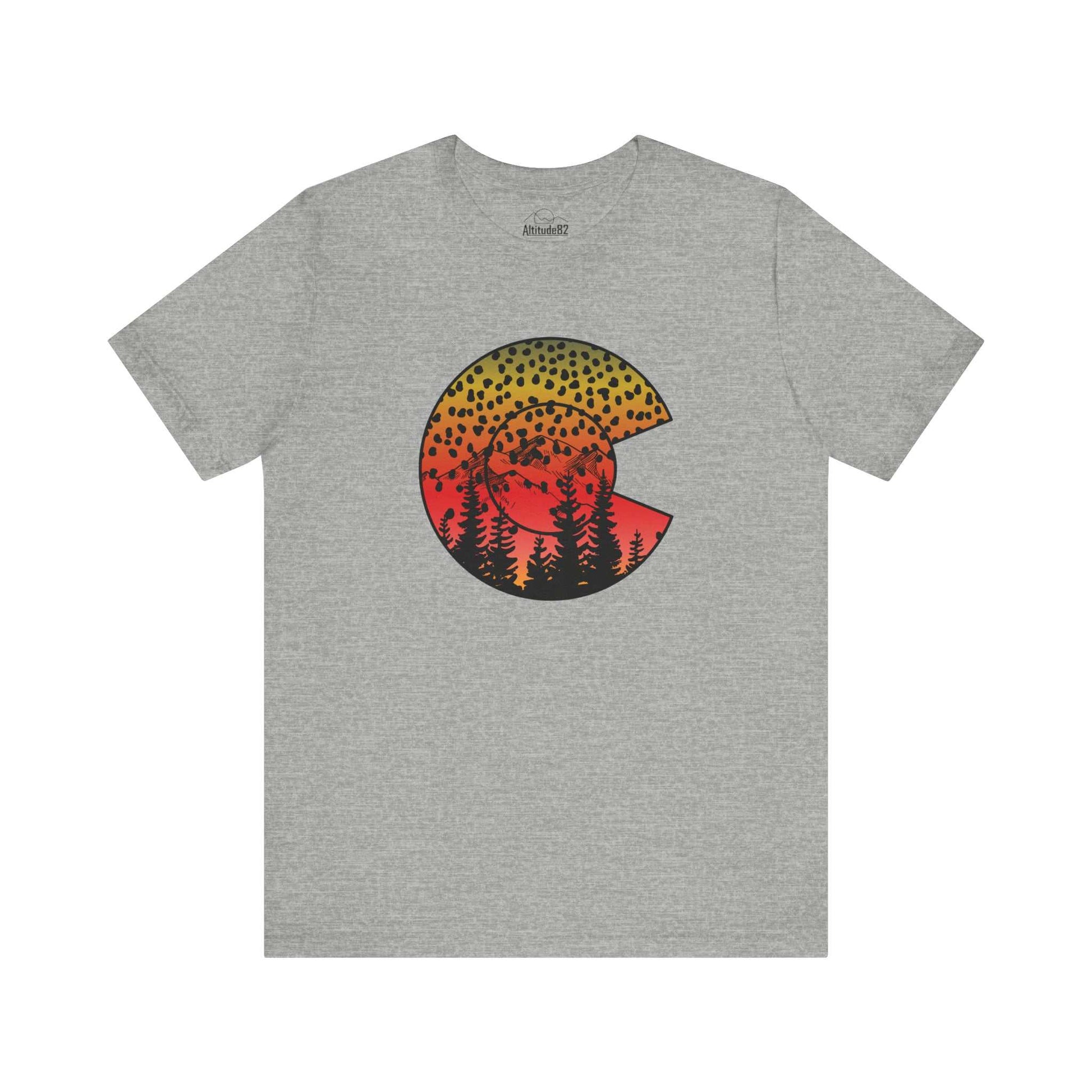 Colorado Cutthroat Trout Tee Altitude82