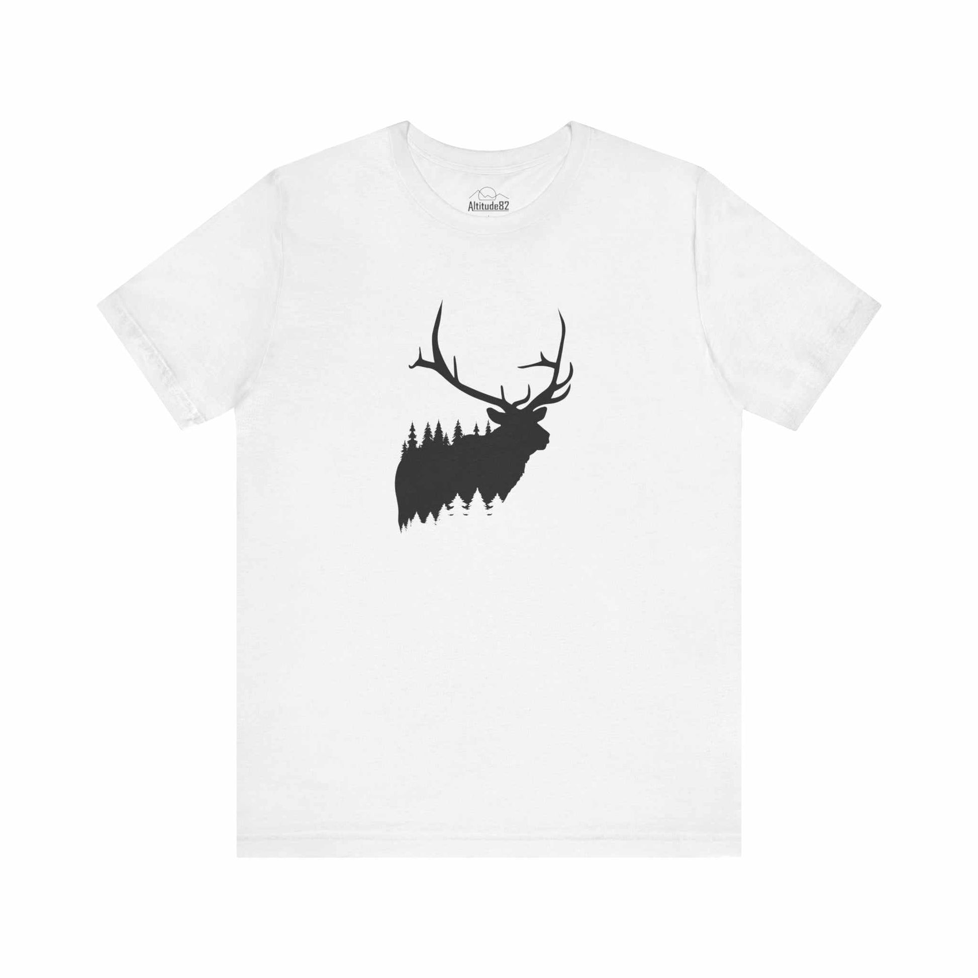 Men's Elk and Pine Tee