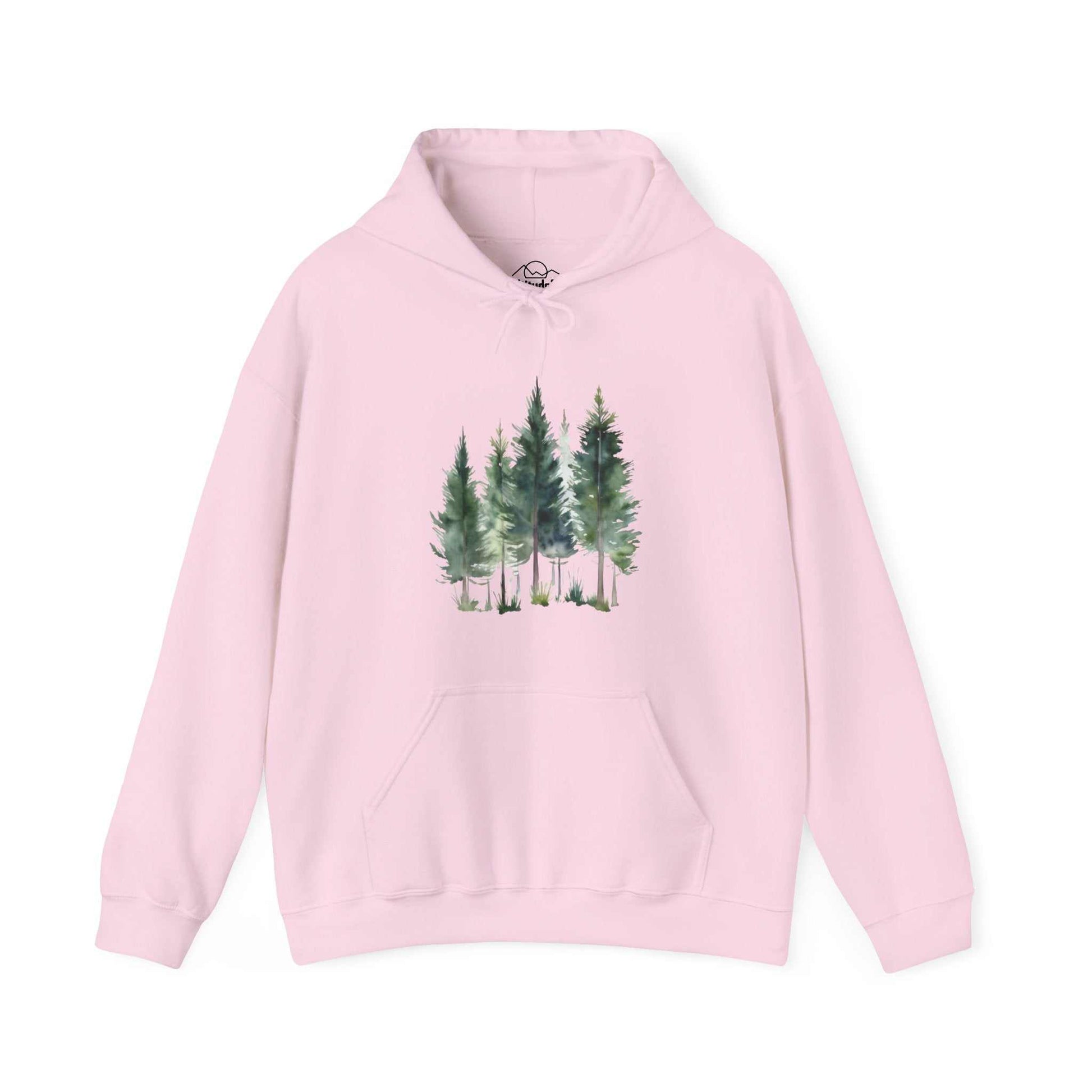 Pine Tree Hooded Sweatshirt