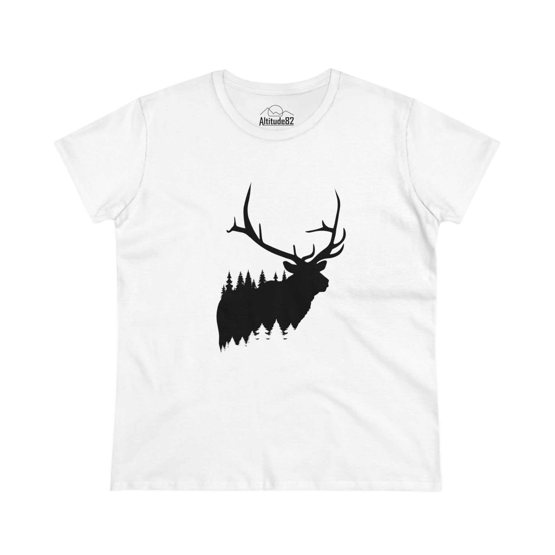 Women's Elk and Pine Tee 