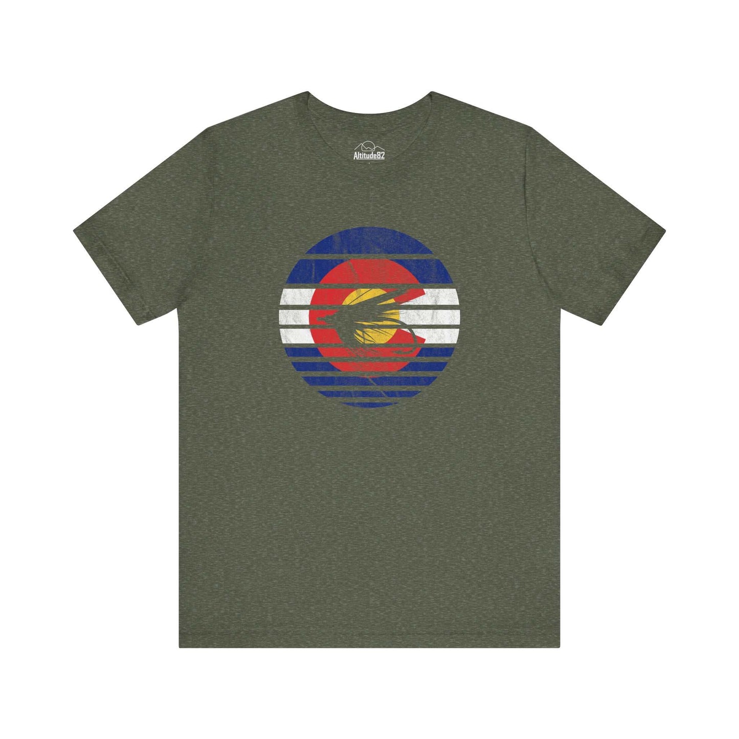 Colorado Fly Fishing Tee Altitude82