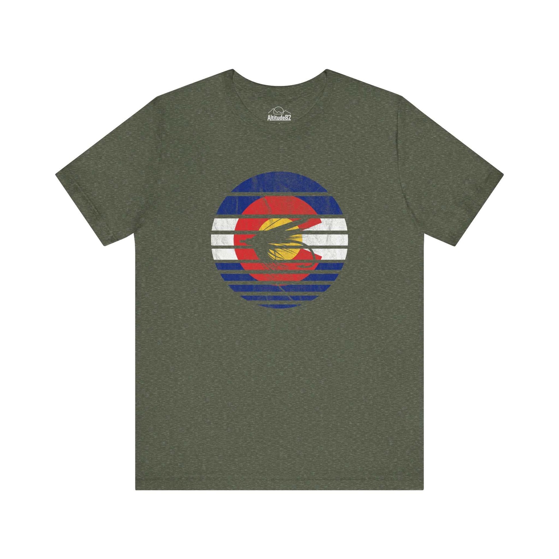 Colorado Fly Fishing Tee Altitude82