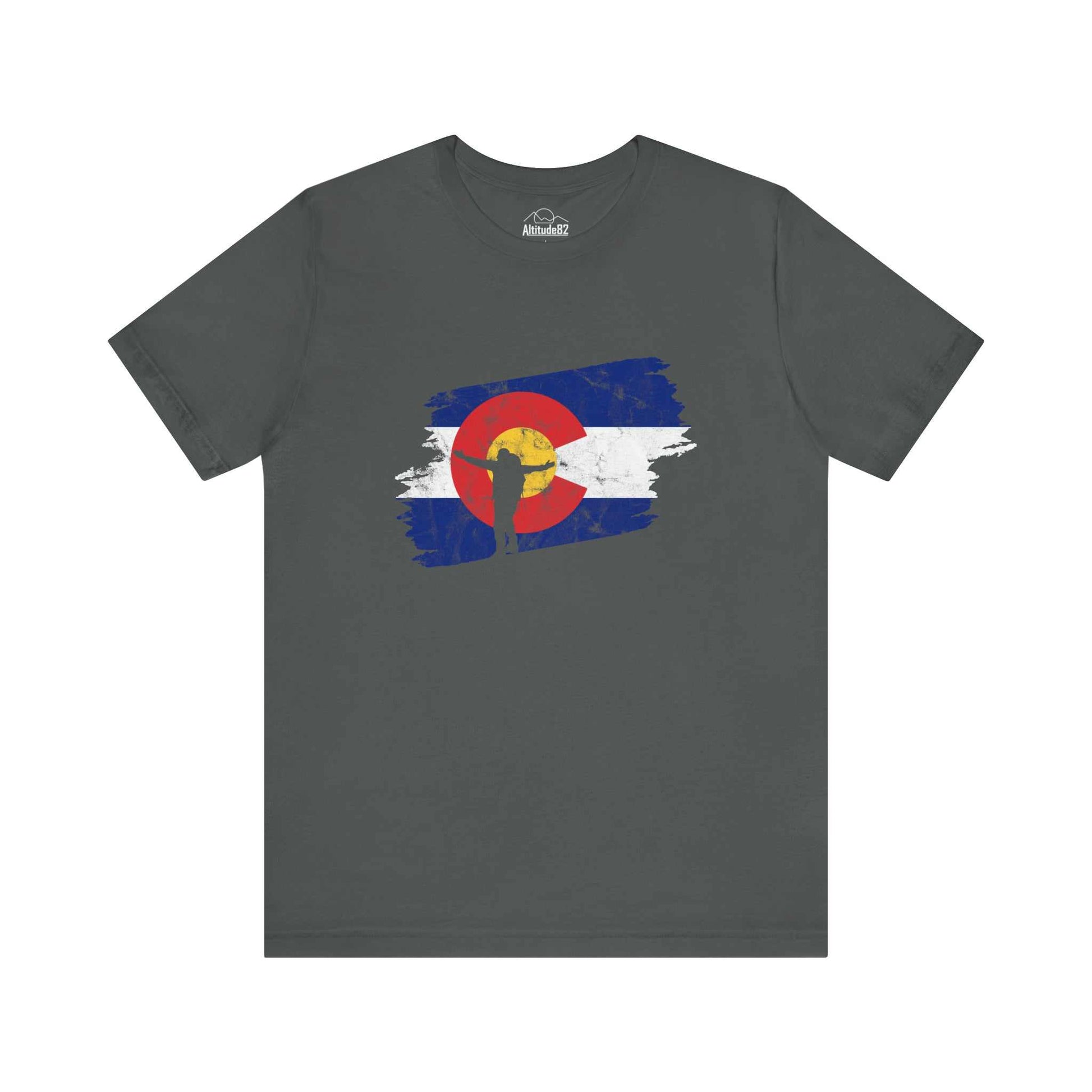 Colorado Flag Hiking Tee Altitude82