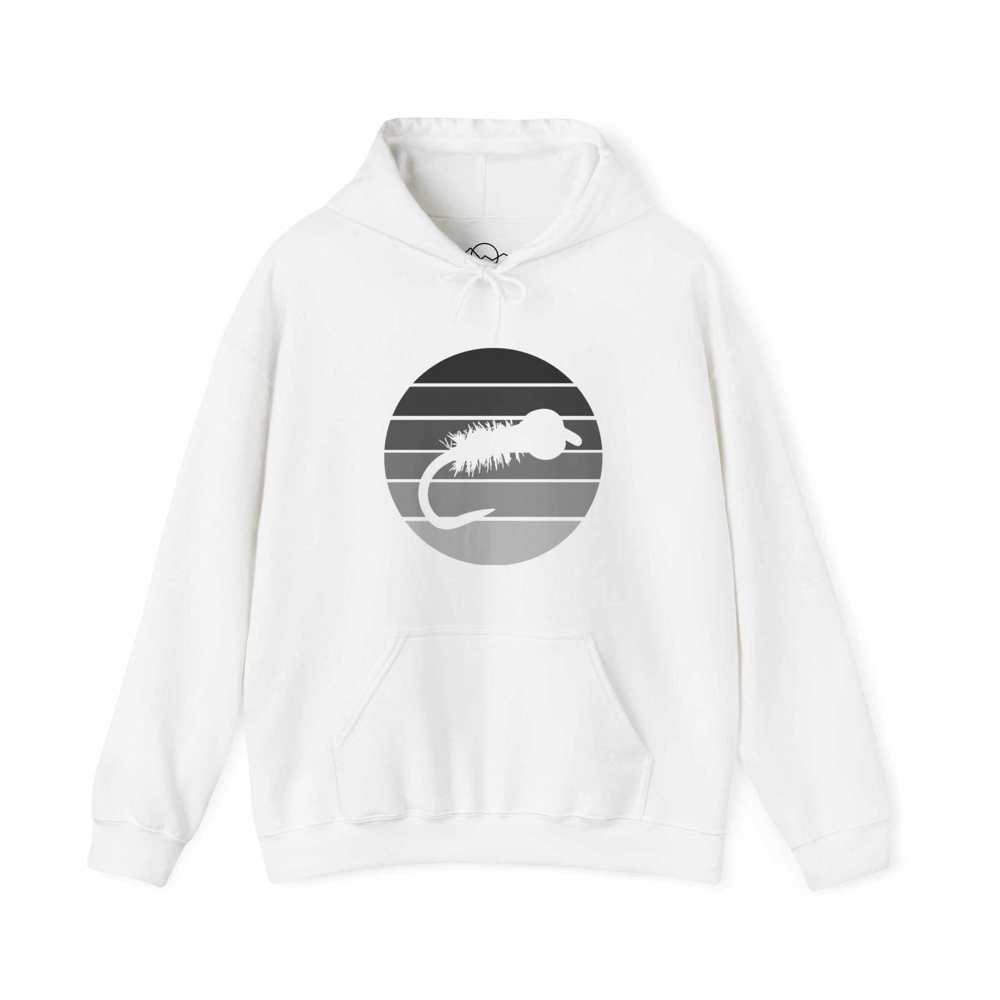 Retro Fly Fishing Hoodie