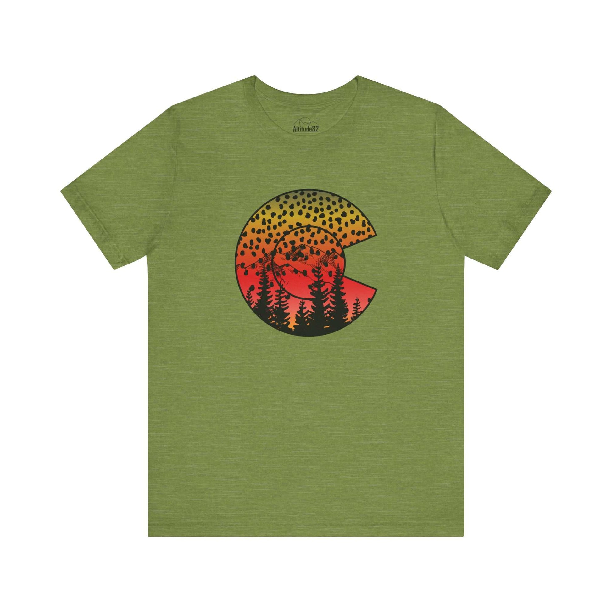 Colorado Cutthroat Trout Tee Altitude82