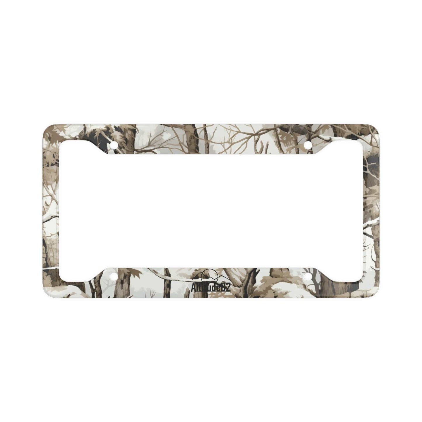 Hunting Camo License Plate Frame Altitude82