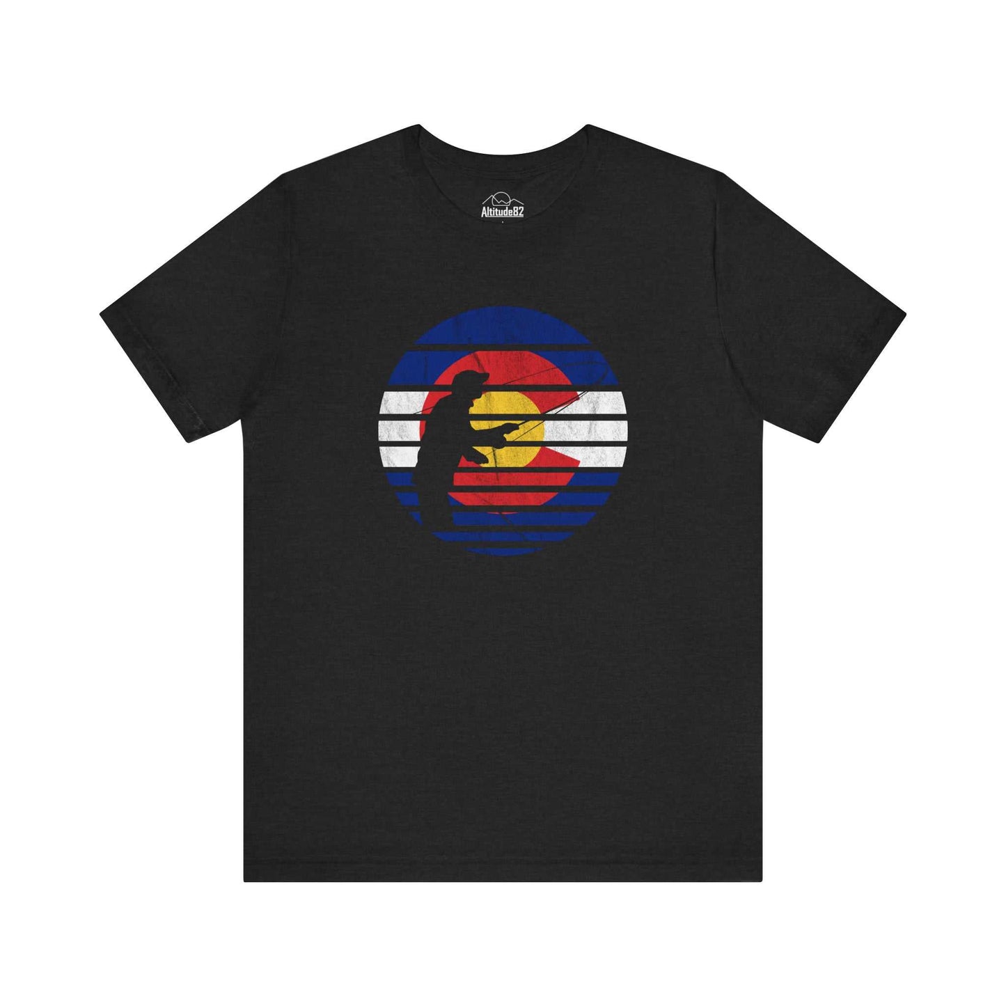 Colorado Flag Fishing Tee