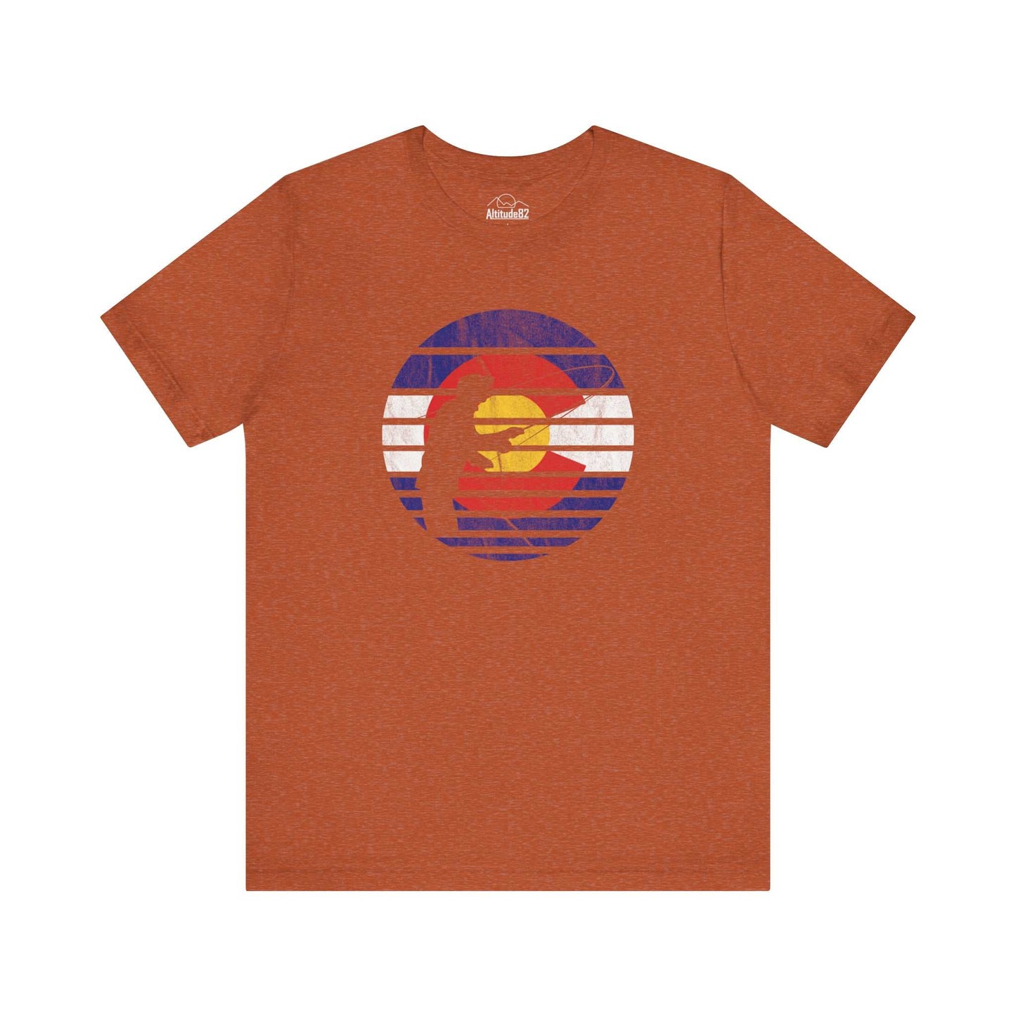 Colorado Flag Fishing Tee