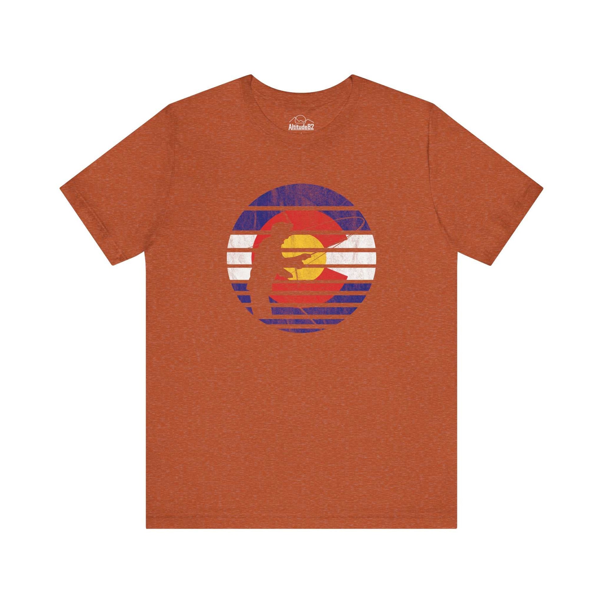 Colorado Flag Fishing Tee