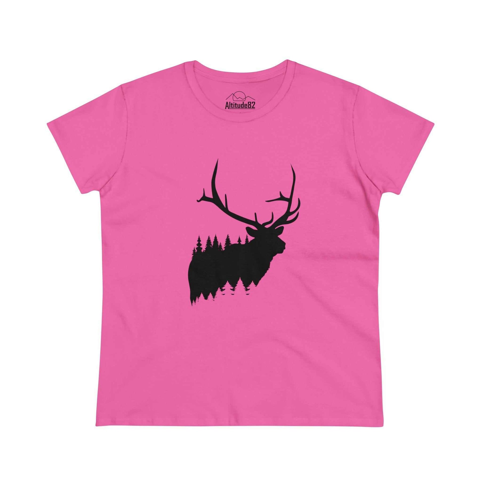 Women's Elk and Pine Tee 