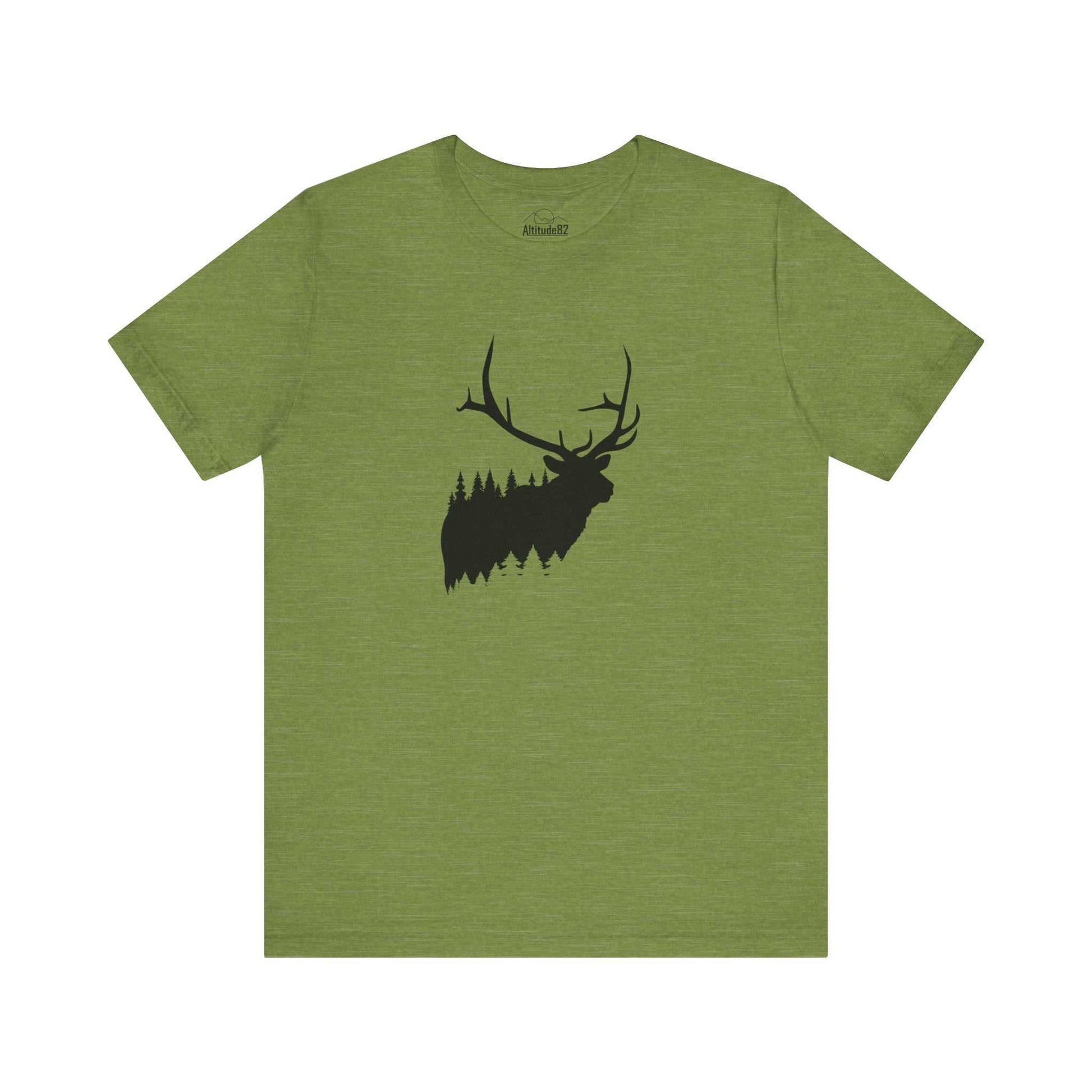 Men's Elk and Pine Tee