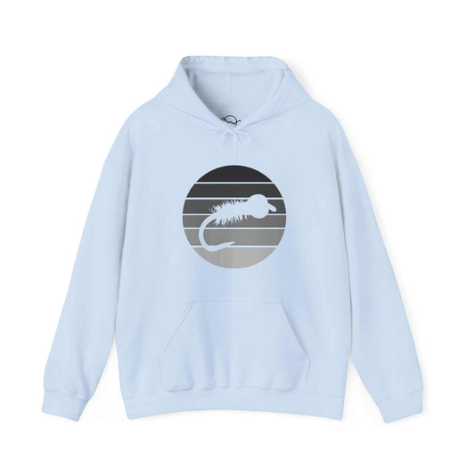 Retro Fly Fishing Hoodie