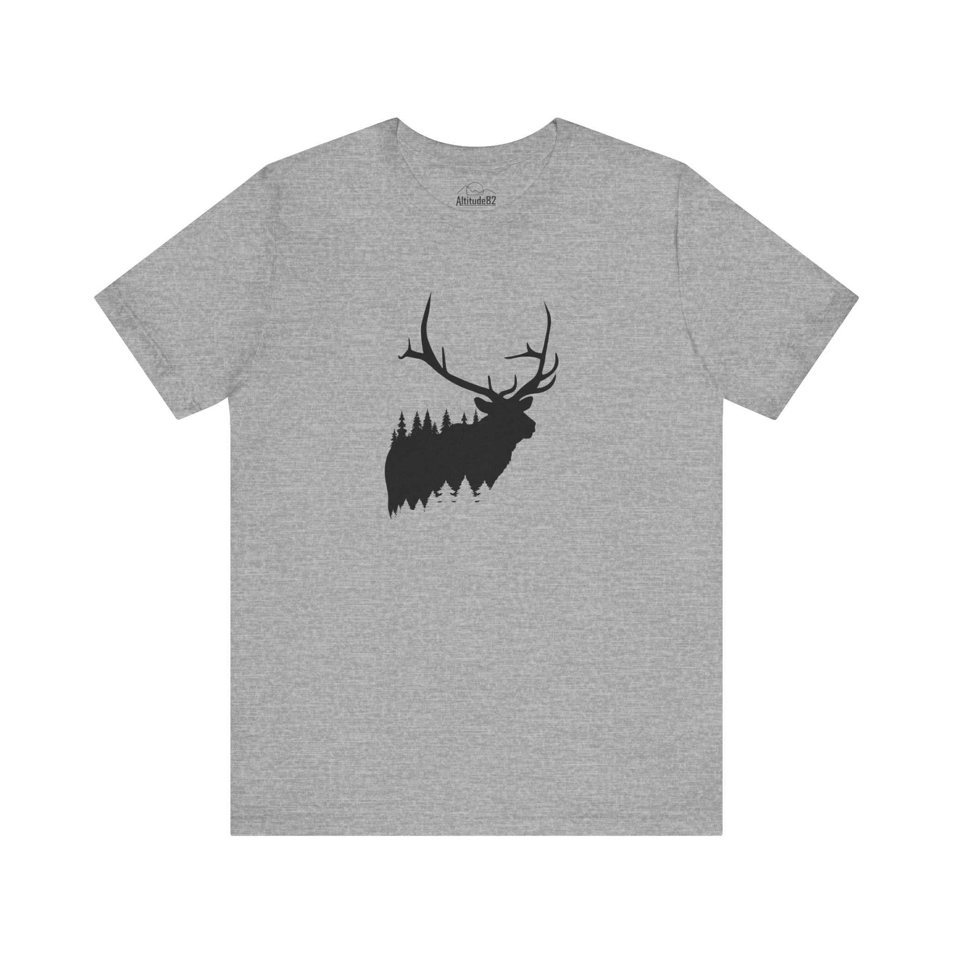 Men's Elk and Pine Tee