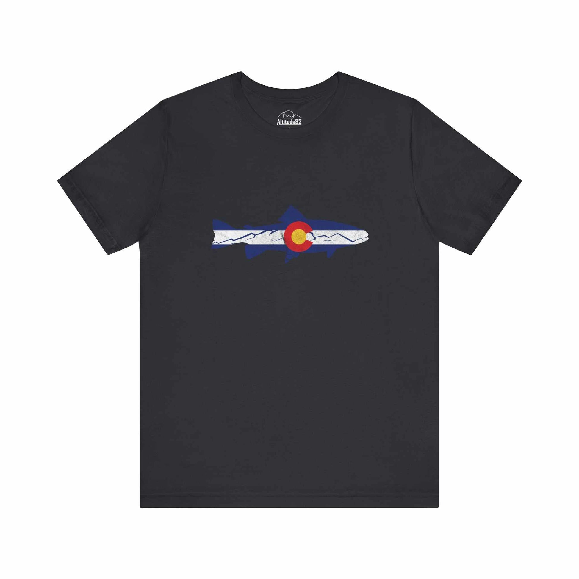 Colorado Flag Fishing Tee