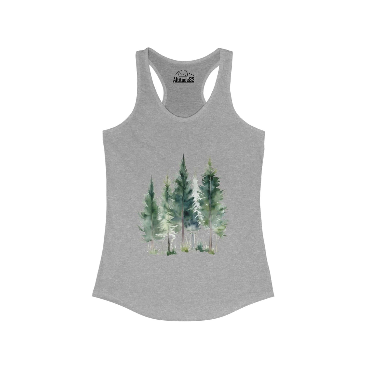 Pine Tree Racerback Tank