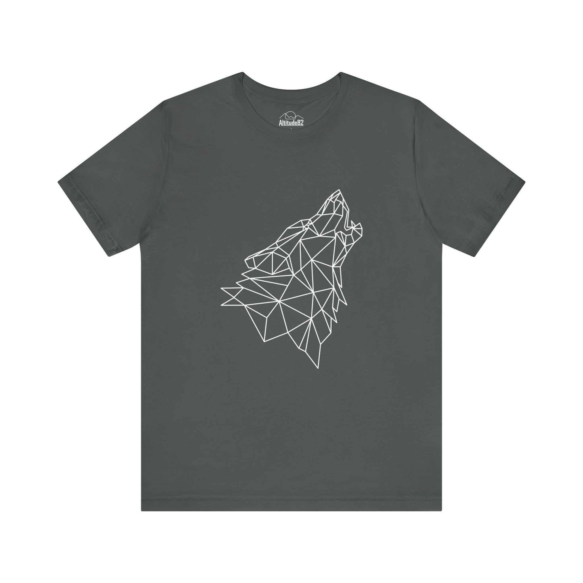 Polygon Wolf Tee