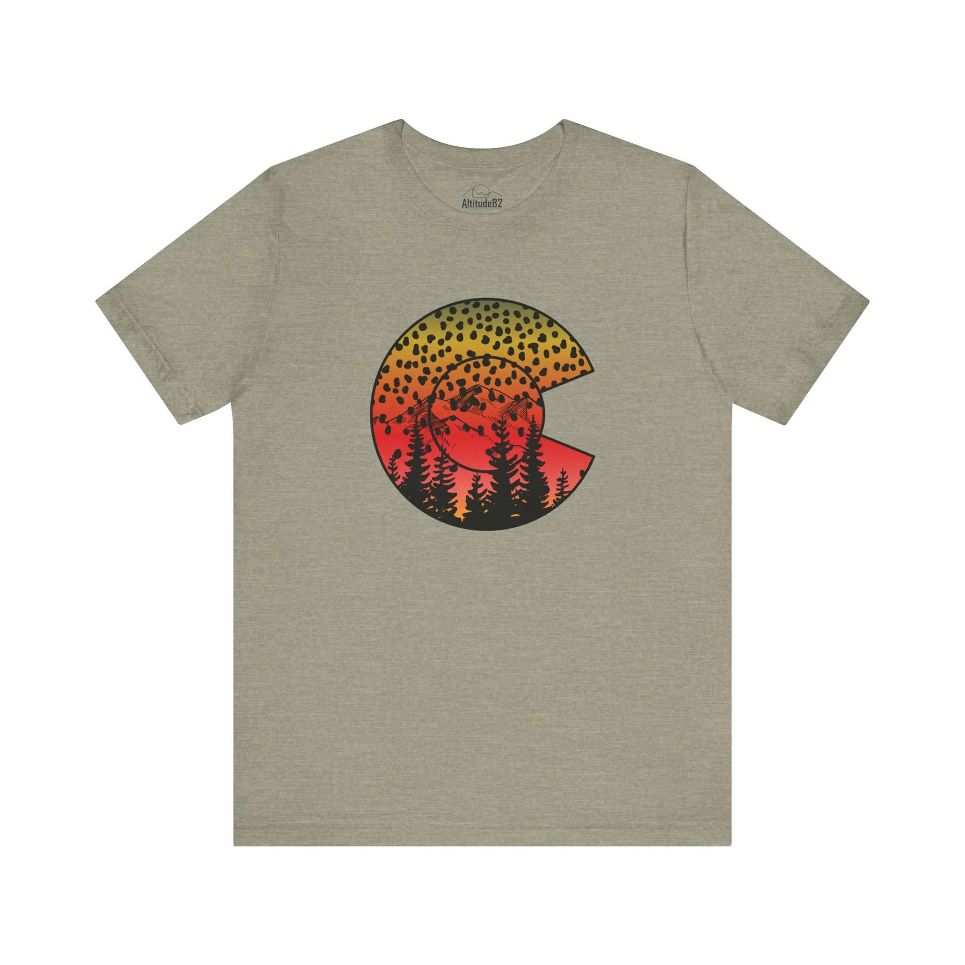 Colorado Cutthroat Trout Tee Altitude82