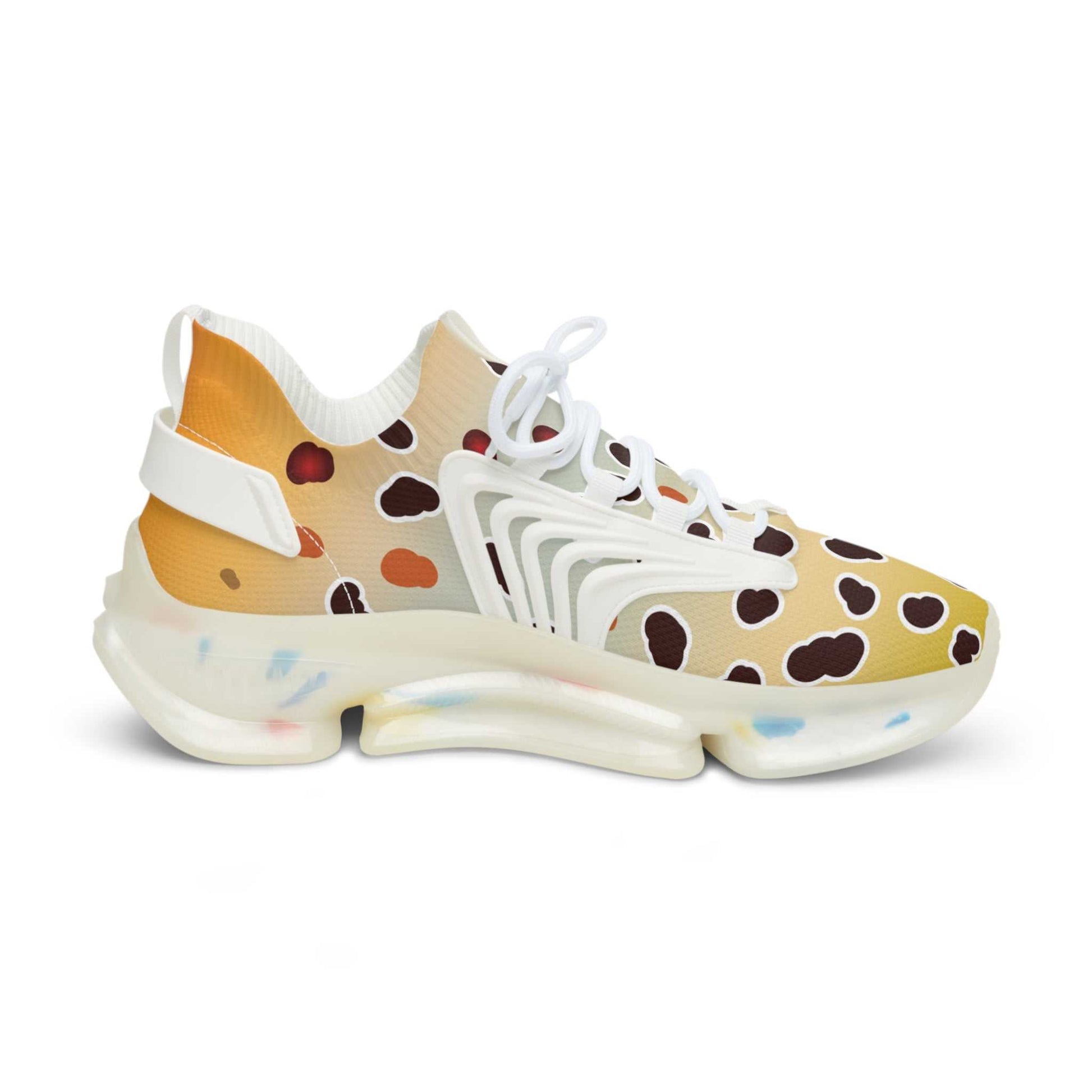 Brown Trout Mens Mesh Sneakers