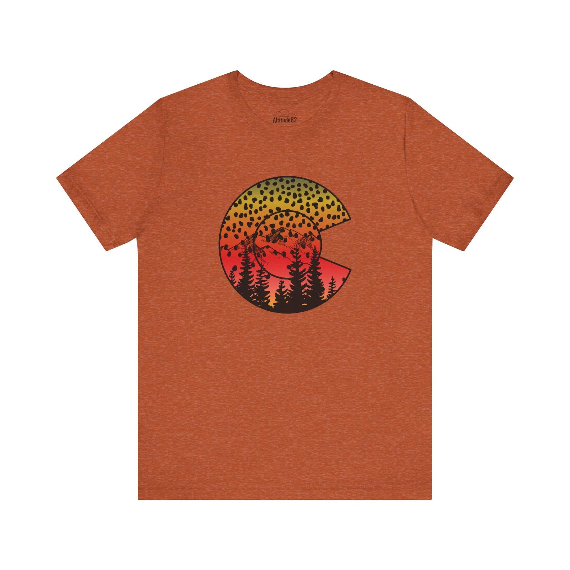 Colorado Cutthroat Trout Tee Altitude82