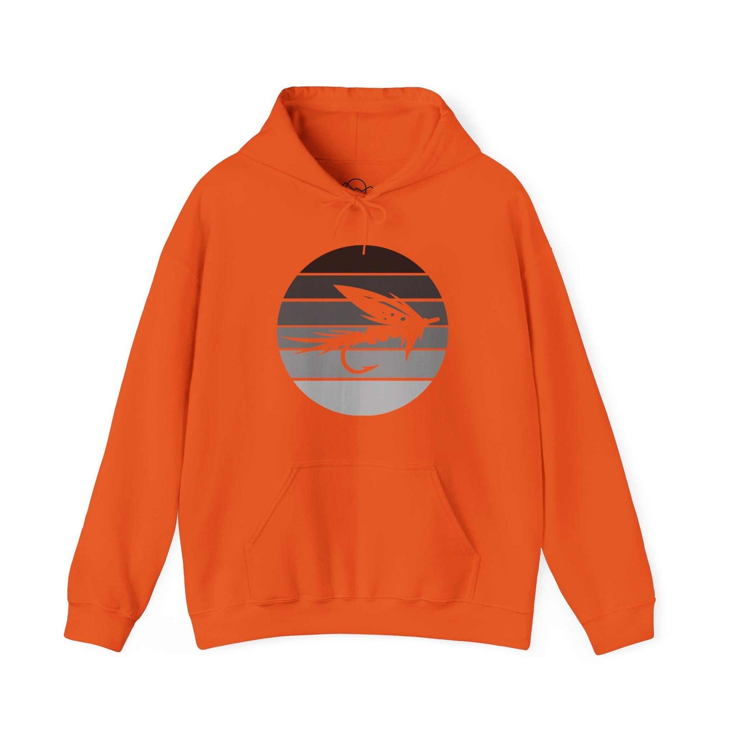 Retro Fly Fishing Hoodie